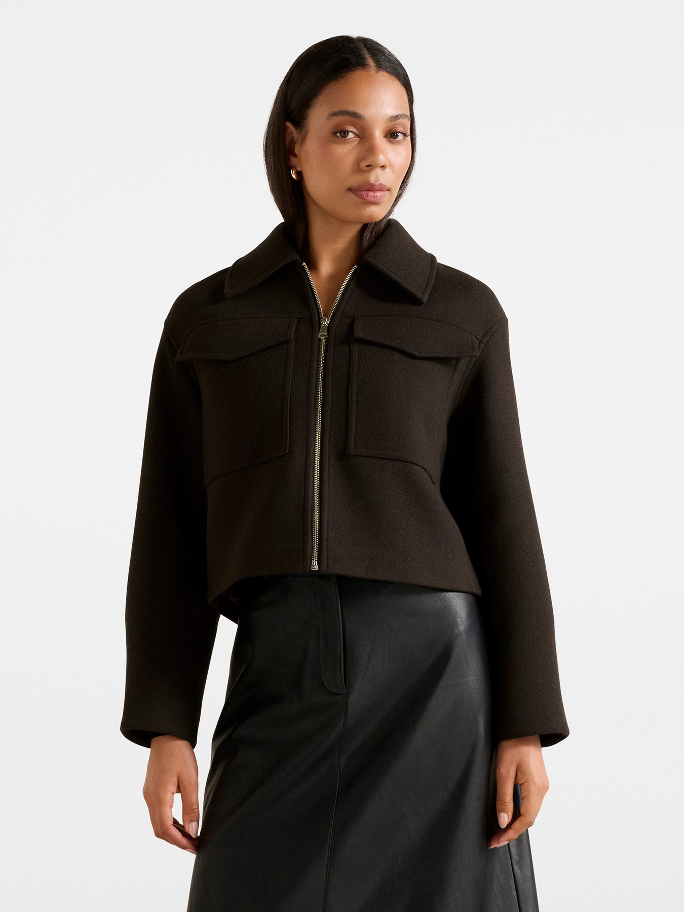 Eliana Jacket Brown