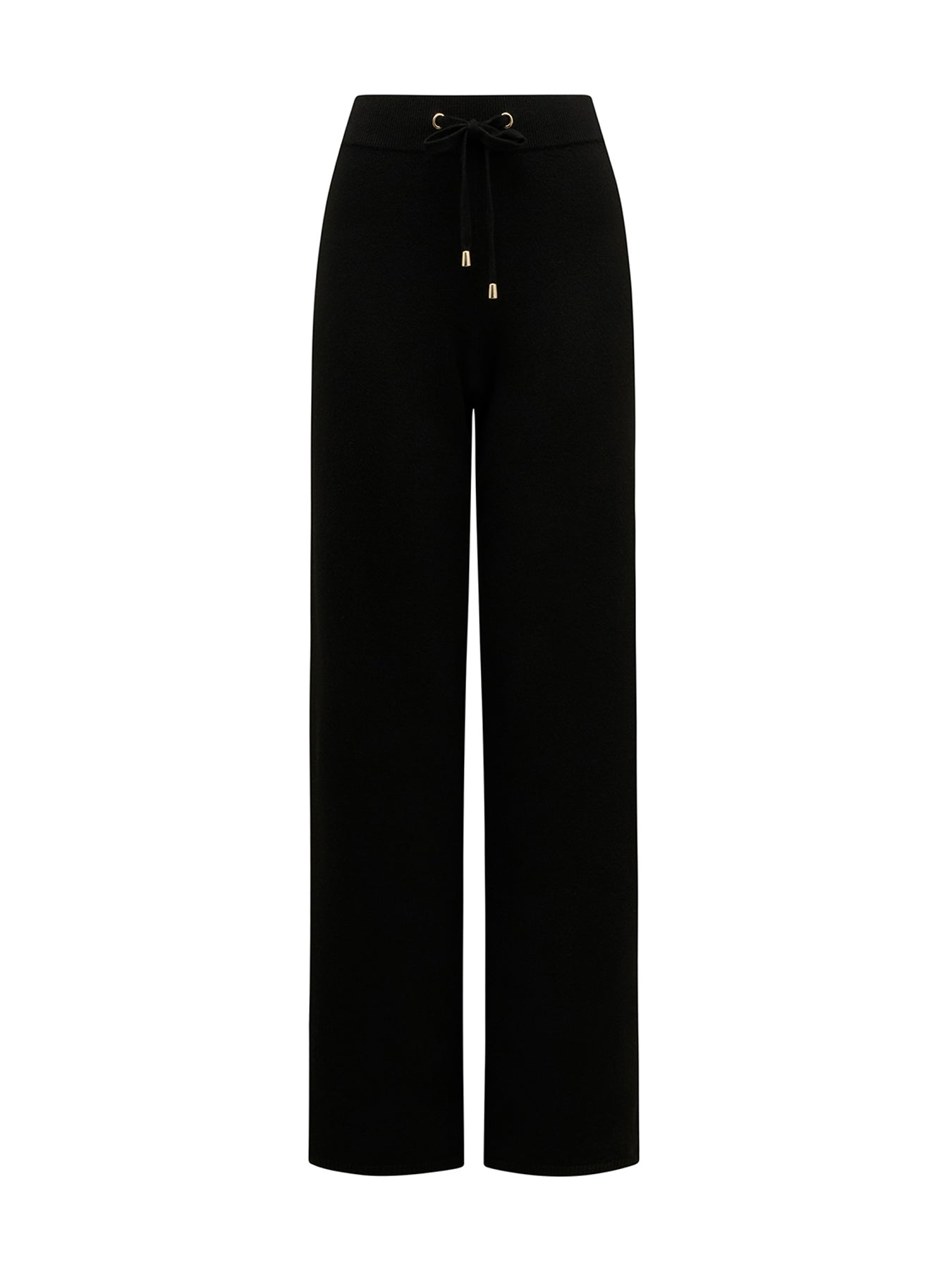 Hazel Knitted Lounge Pants Black