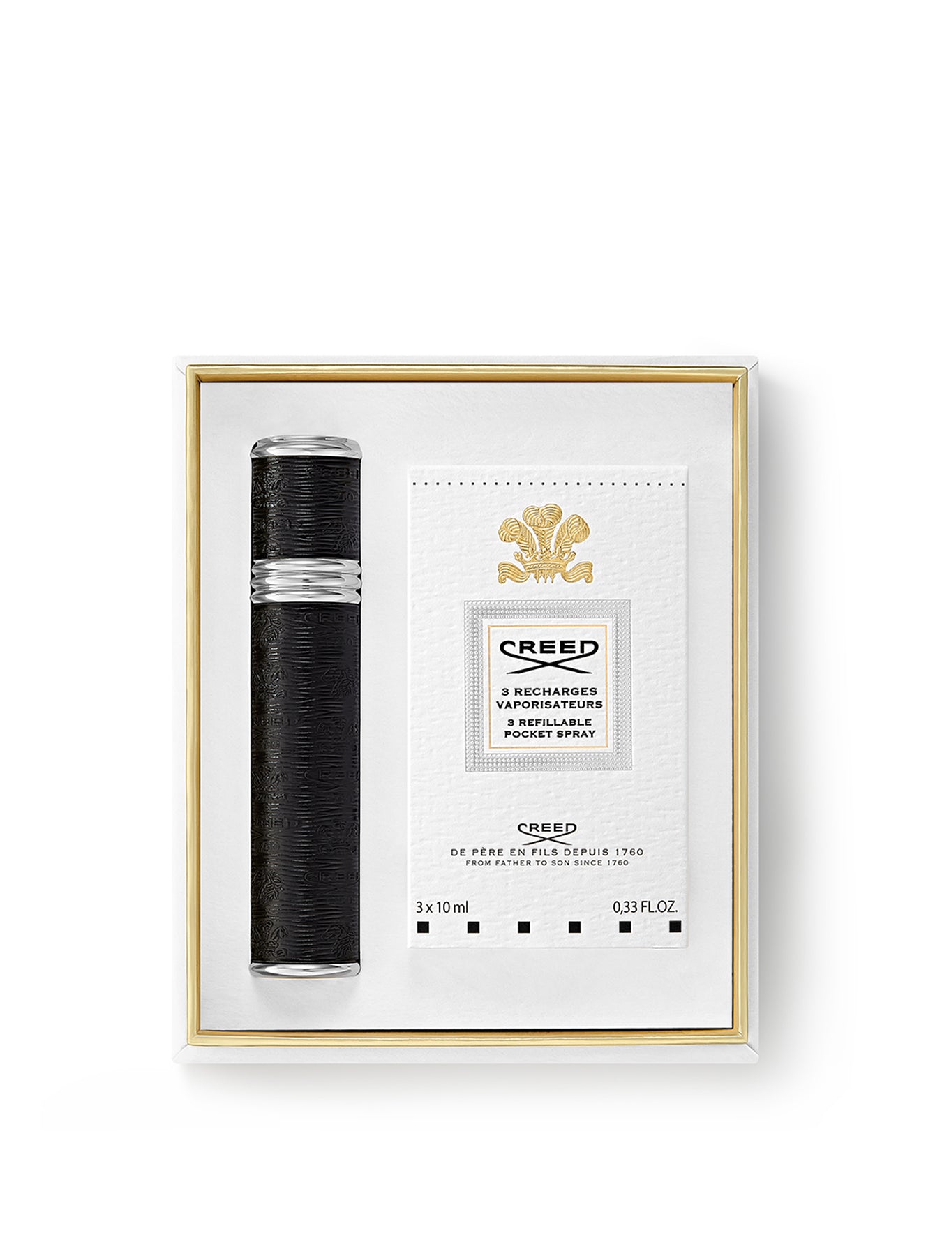 Green Irish Tweed Traveller Set