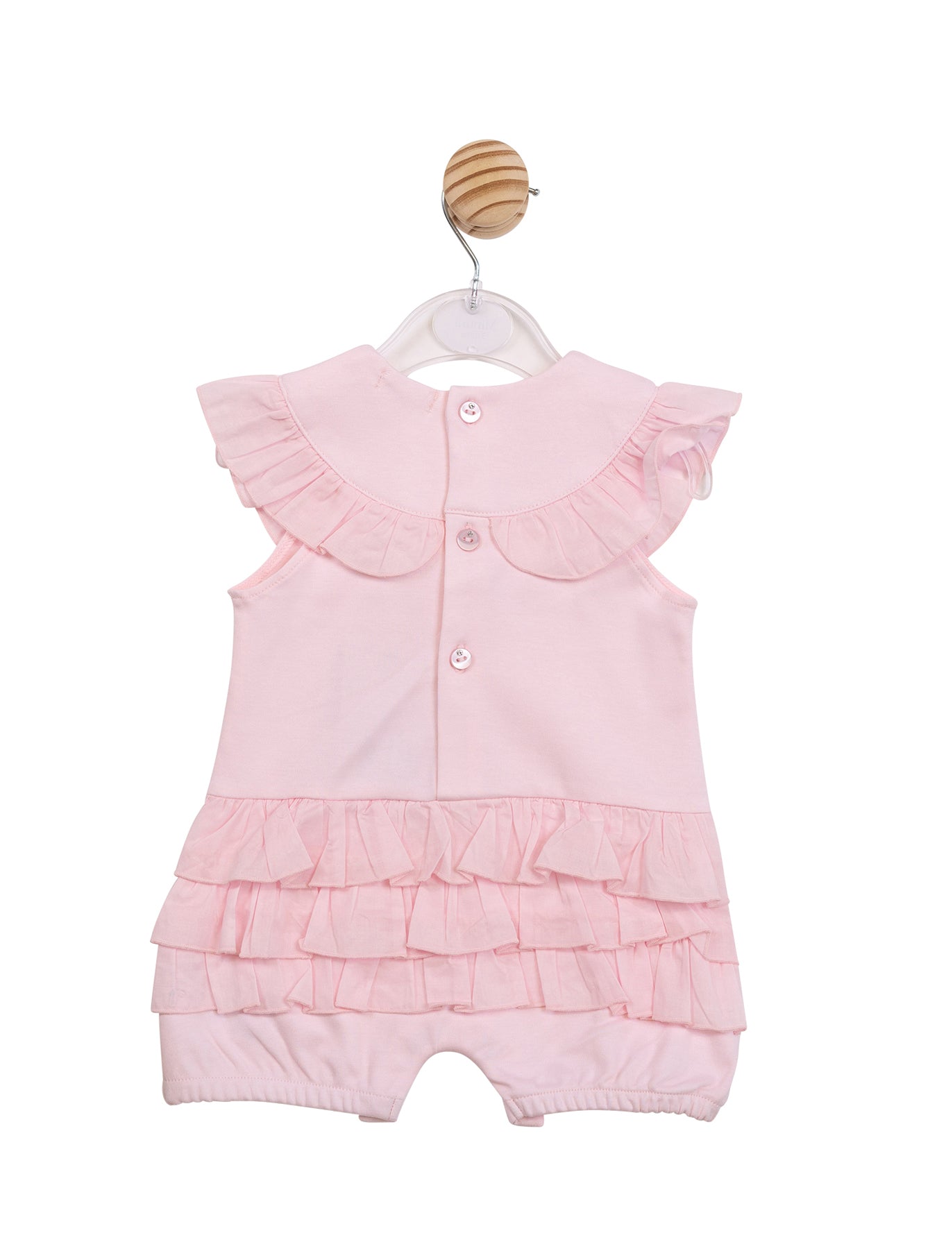 Baby Gem Stone Romper Pink