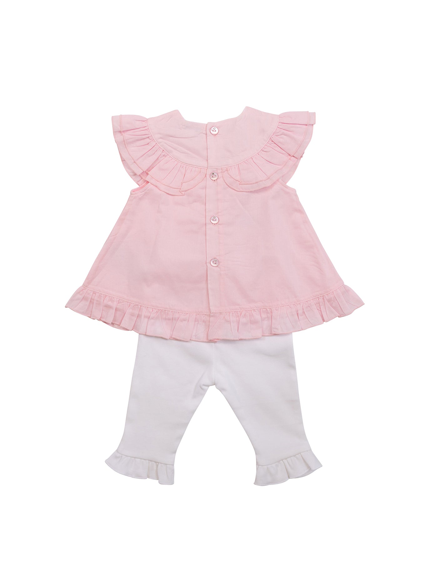 Baby Gem Stone Dress and Legging Set Pink