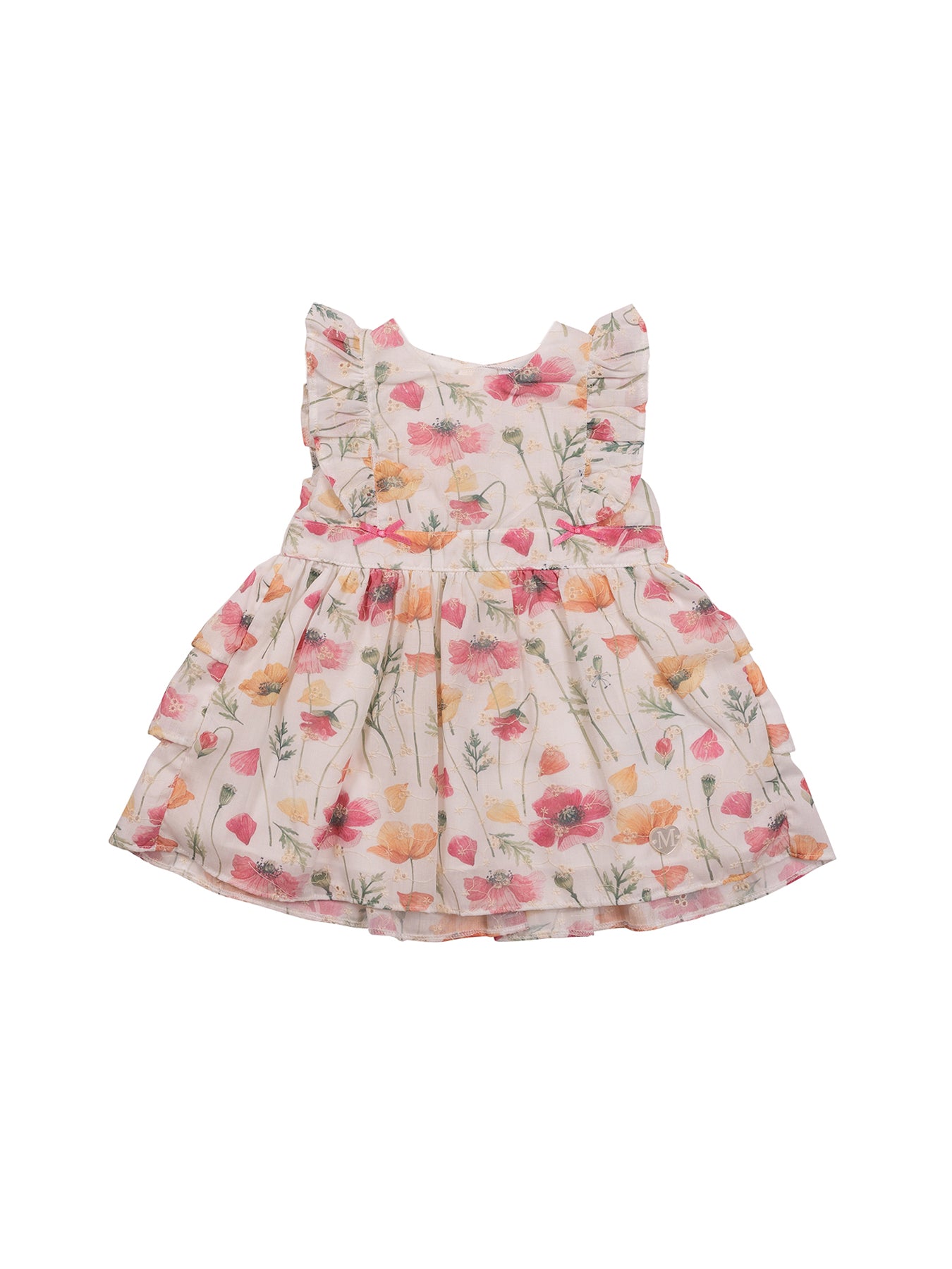 Baby Floral Dress White Floral