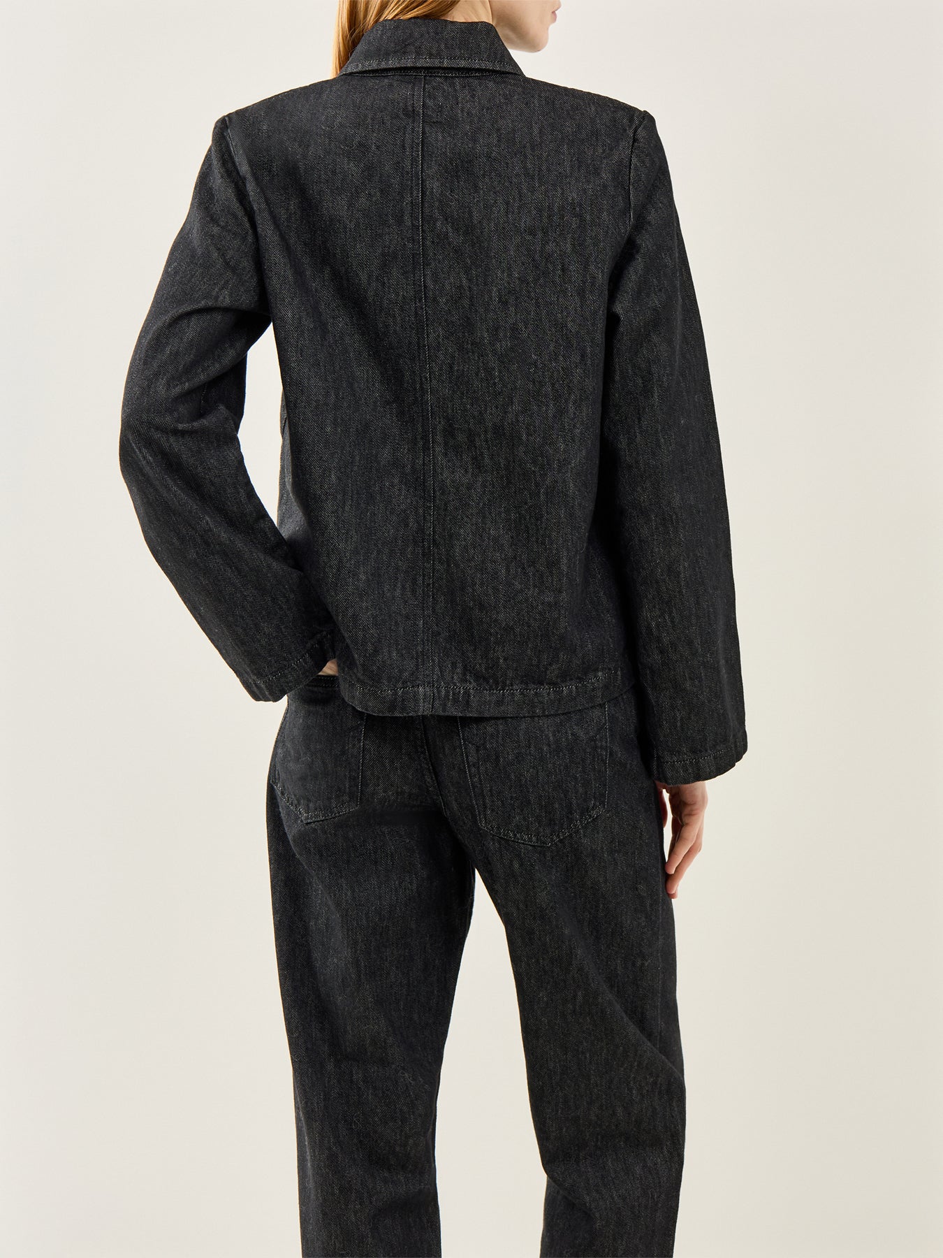 Lyra-Bora Denim Shirt Black Denim