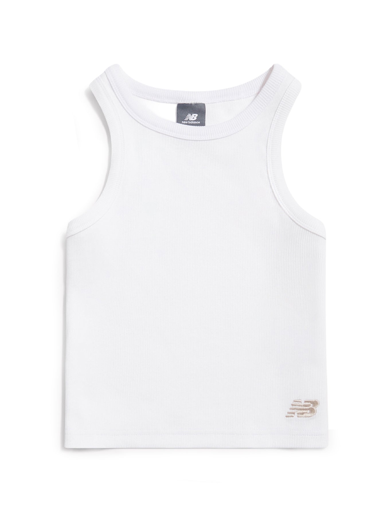 Kids' Rib Vest Bright White