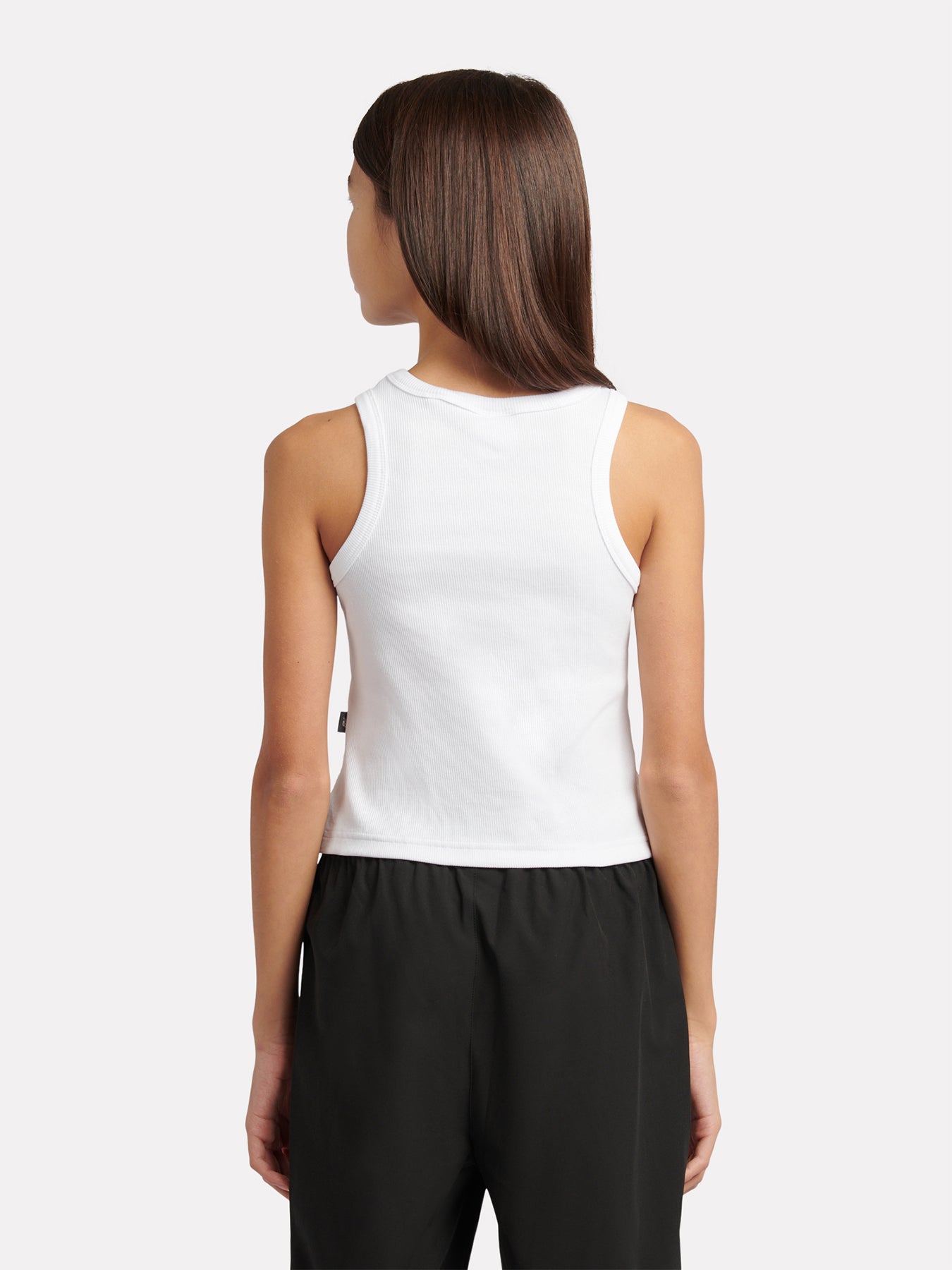 Kids' Rib Vest Bright White