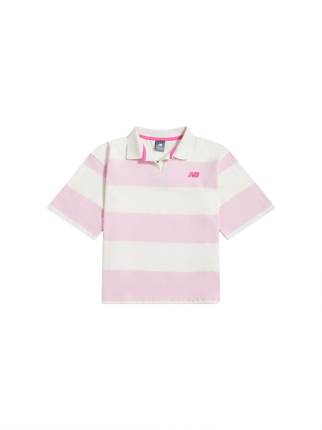 Kids' Stripe Rugby Polo Shirt Multi