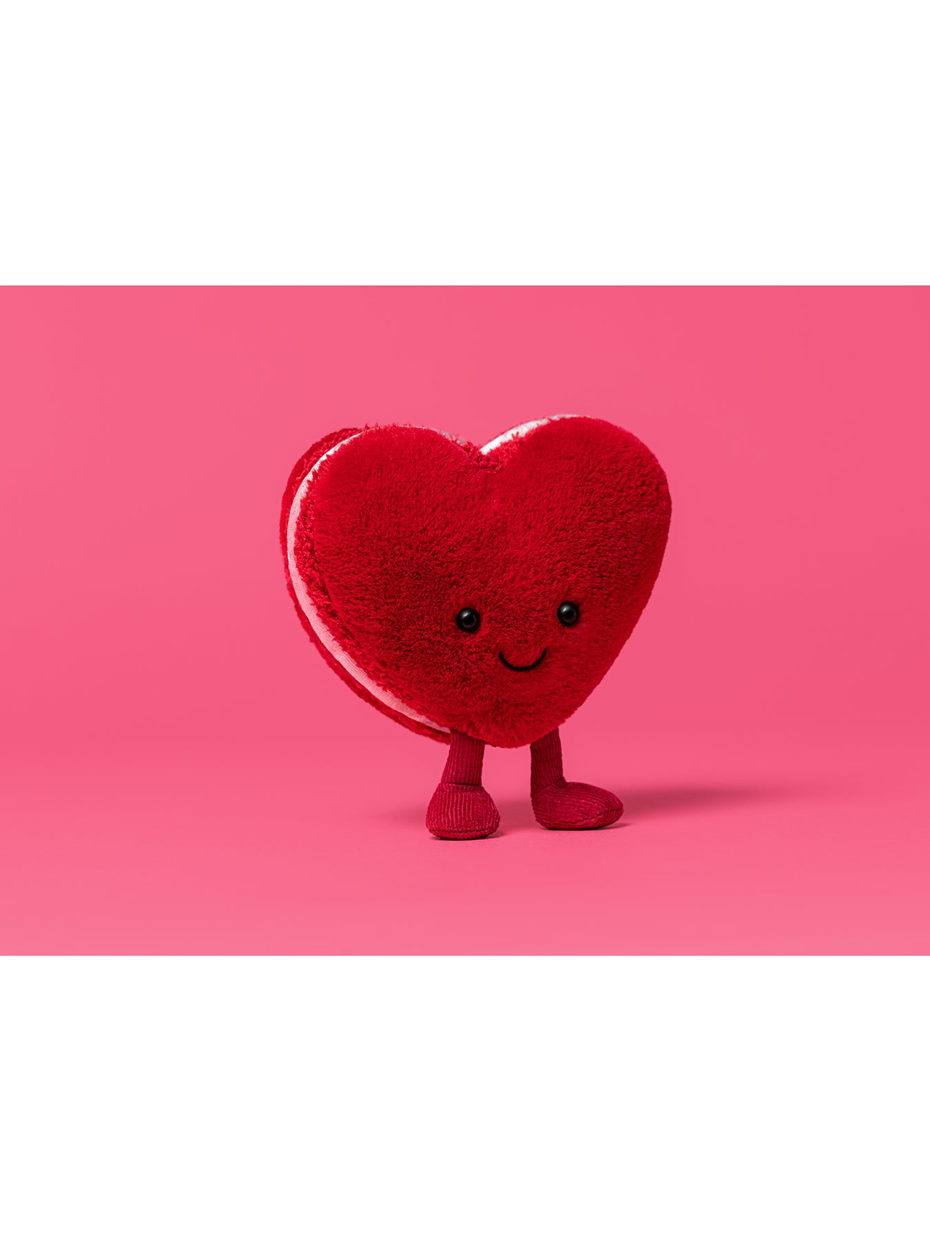 Amuseables Arlette Heart Macaron (Red)