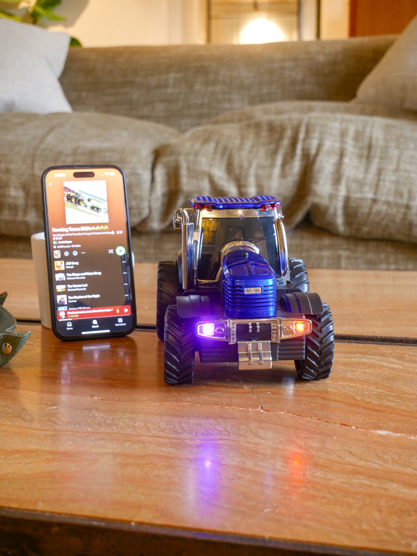 Tracktor Bluetooth Speaker Blue