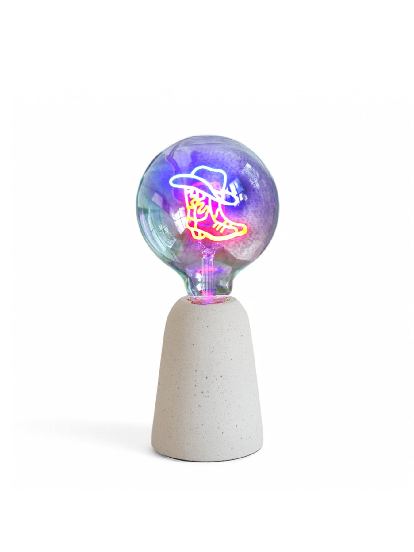 Cowgirl Boots Screw Down Bulb