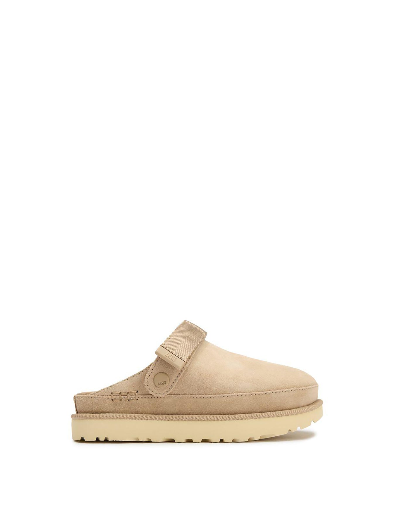 Womens Golden Star Clog Slippers Sand