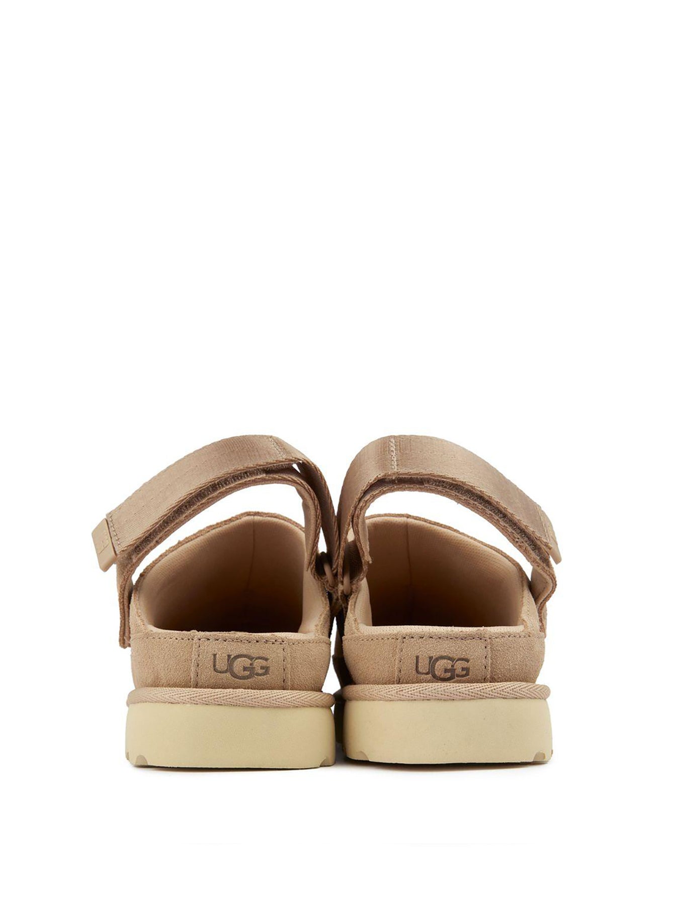 Womens Golden Star Clog Slippers Sand