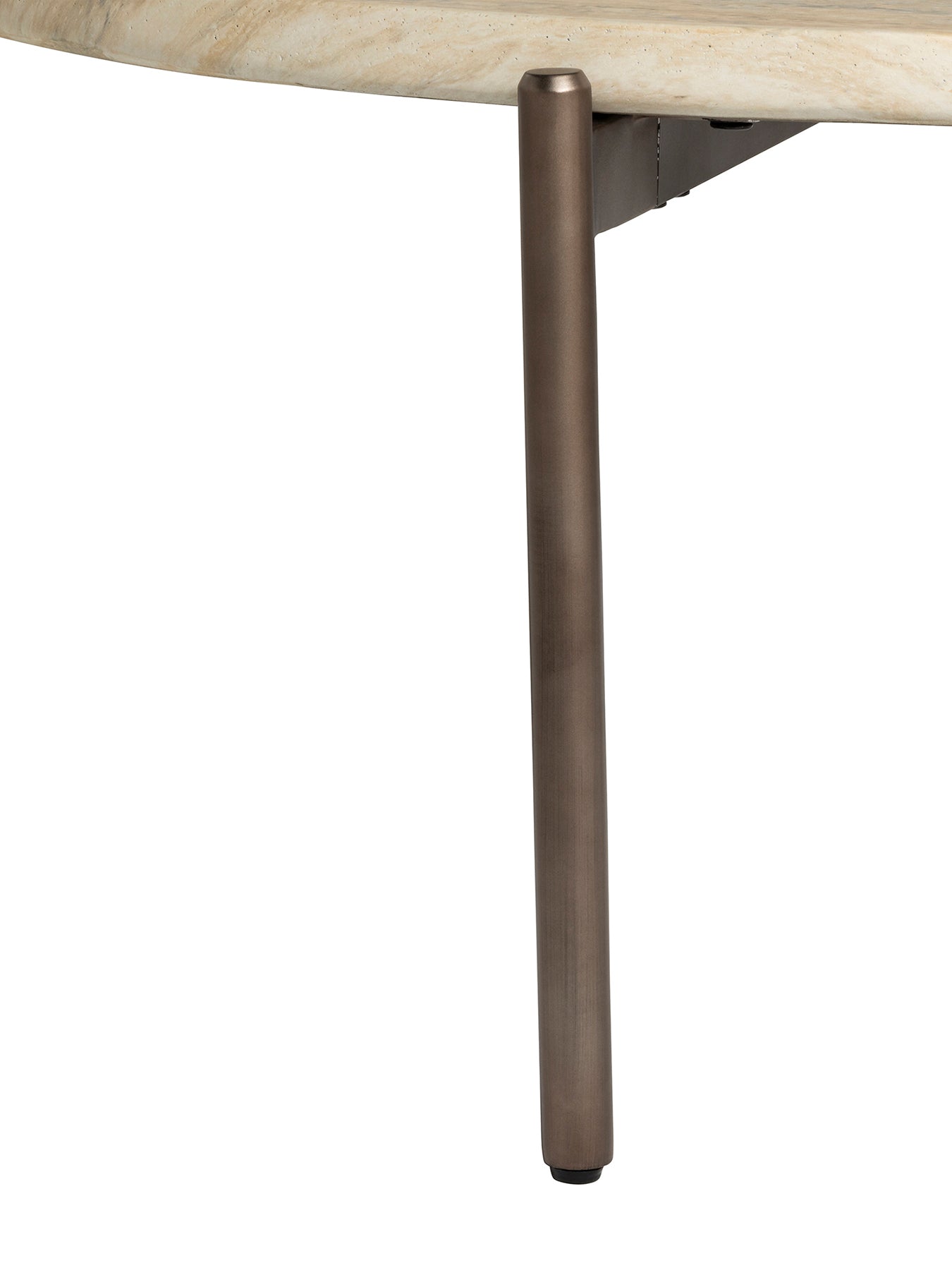 Ryde Travertine Coffee Table Brown