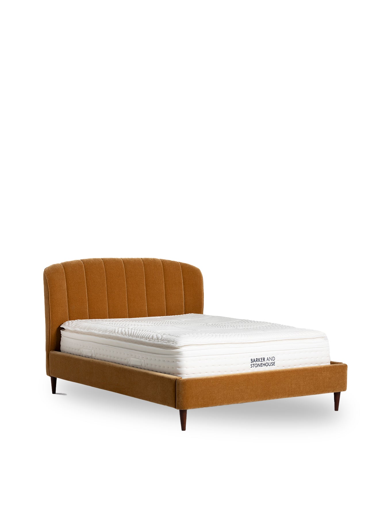 Reyes King Bed Frame Yellow