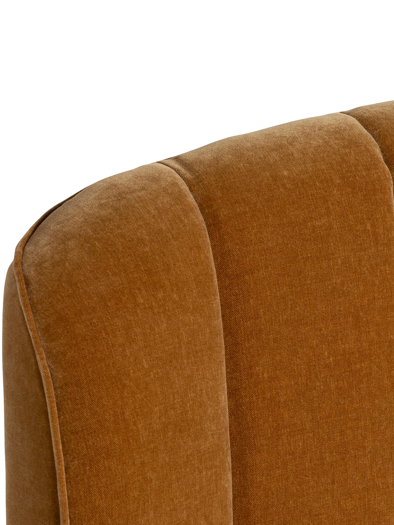 Reyes Fabric Super King Bed Frame Yellow