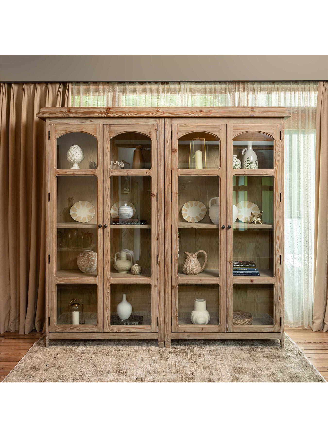 Morlin Display Cabinet Brown