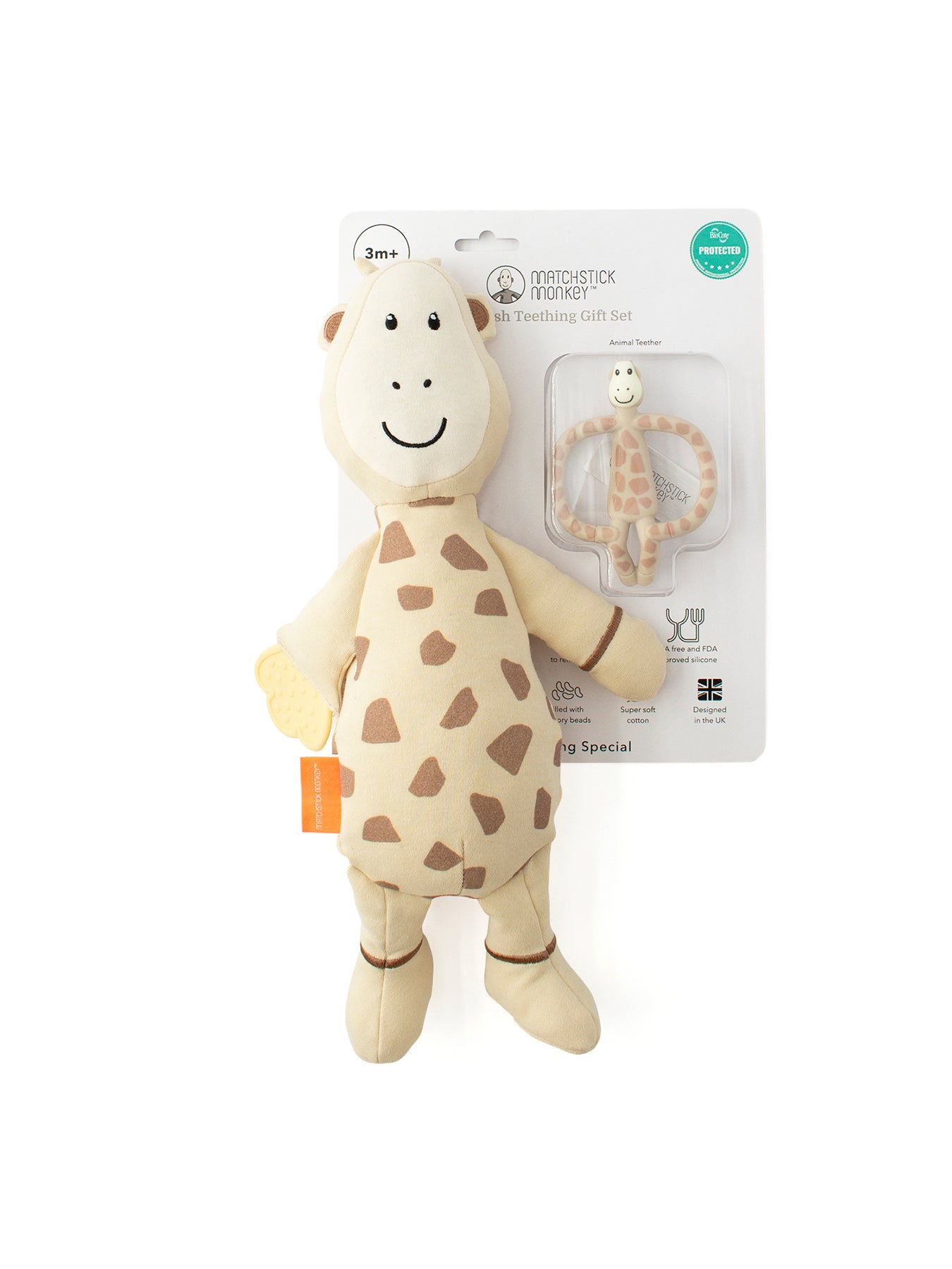 Teething Plush Toy Gift Set