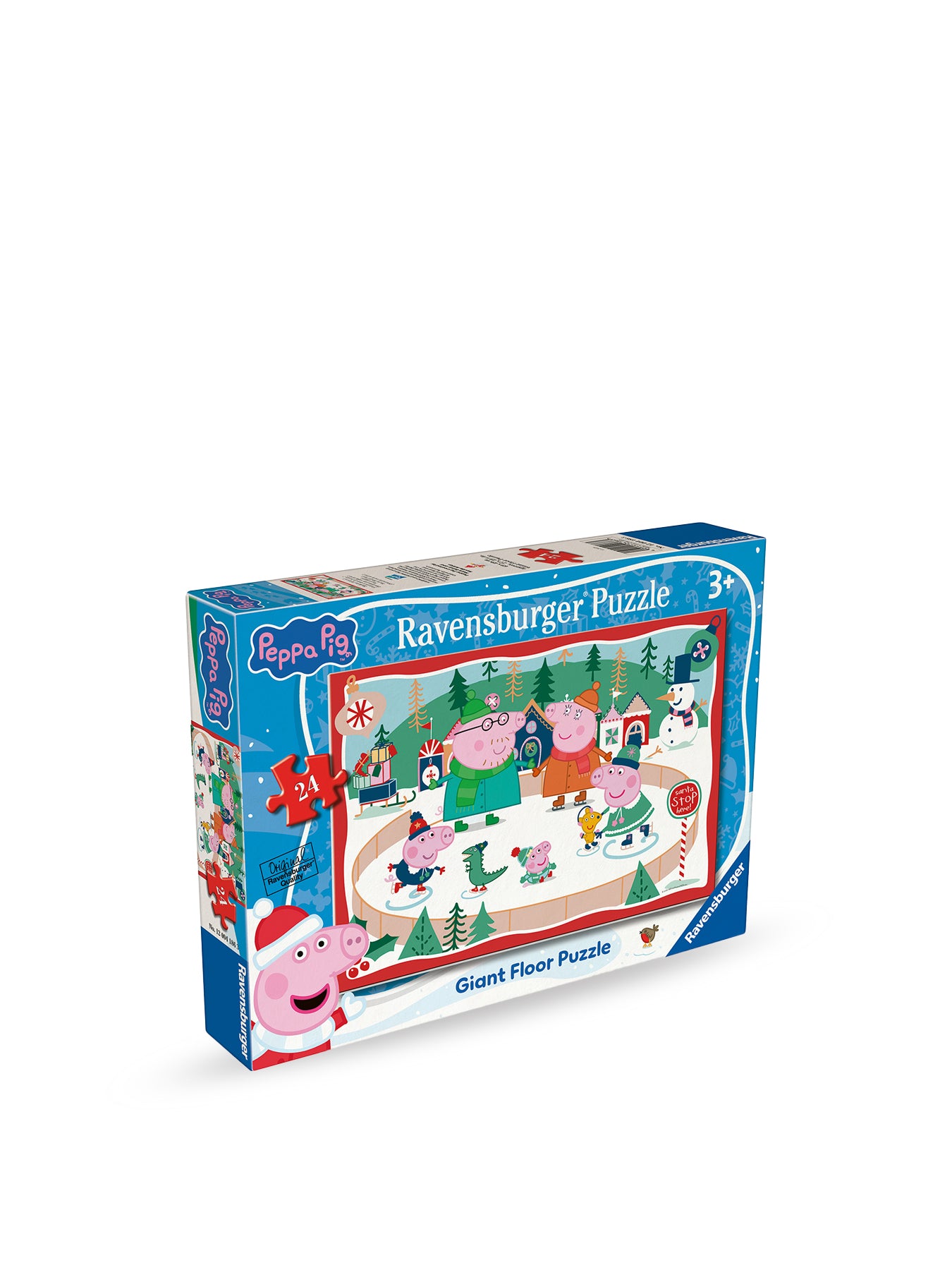 Peppa Pig Christmas Giant Floor Puzzle 24pc