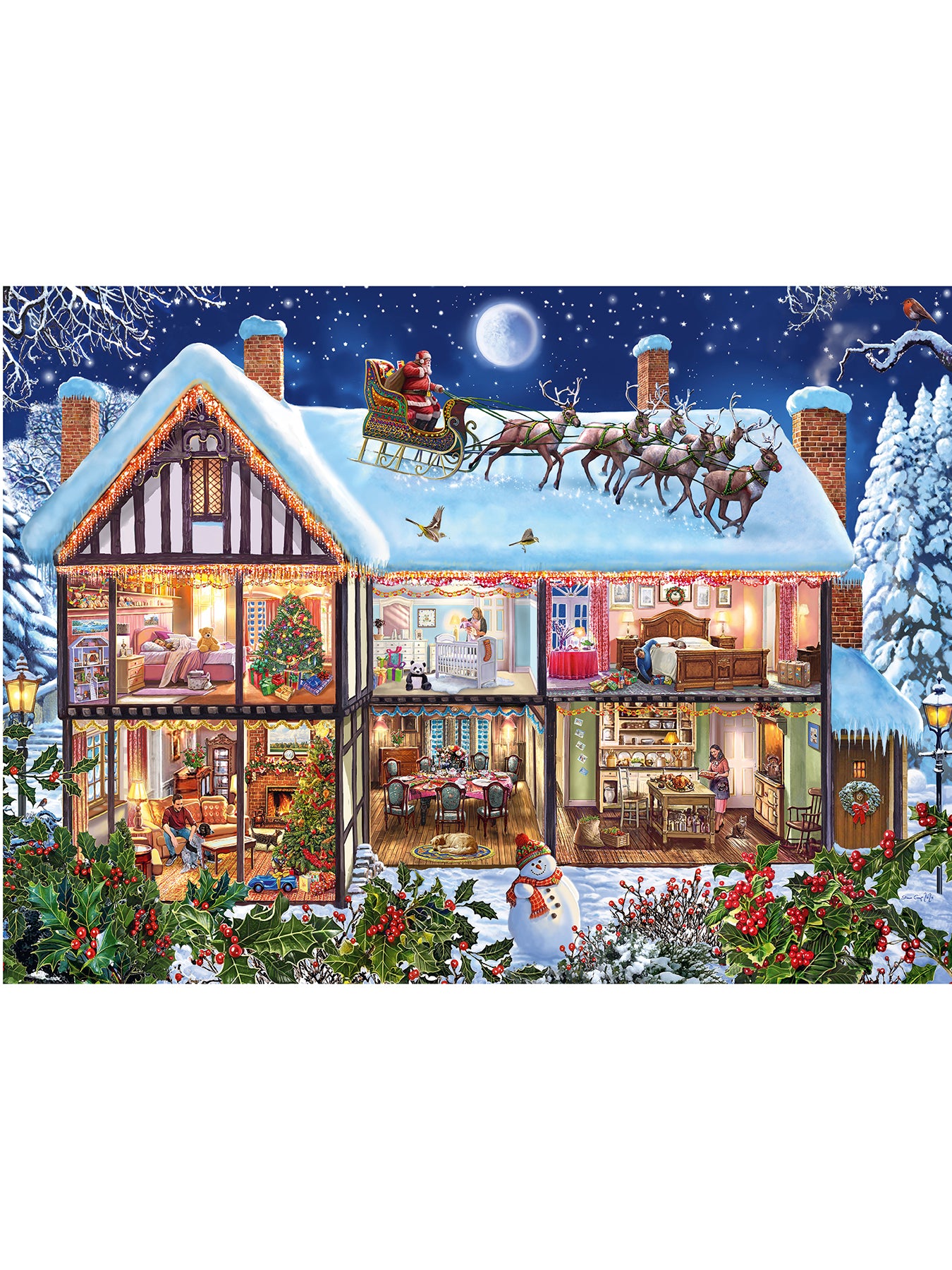 Christmas at Home 100pc XXL