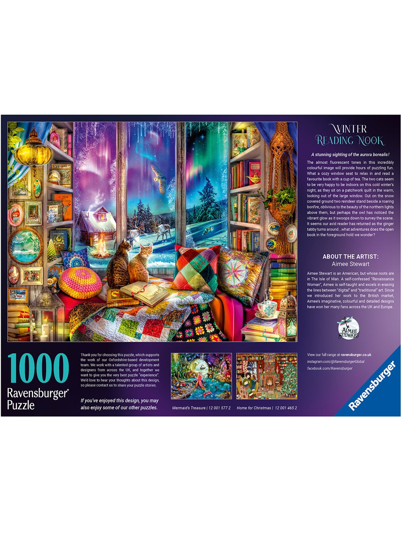 Winter Reading Nook 1000pc