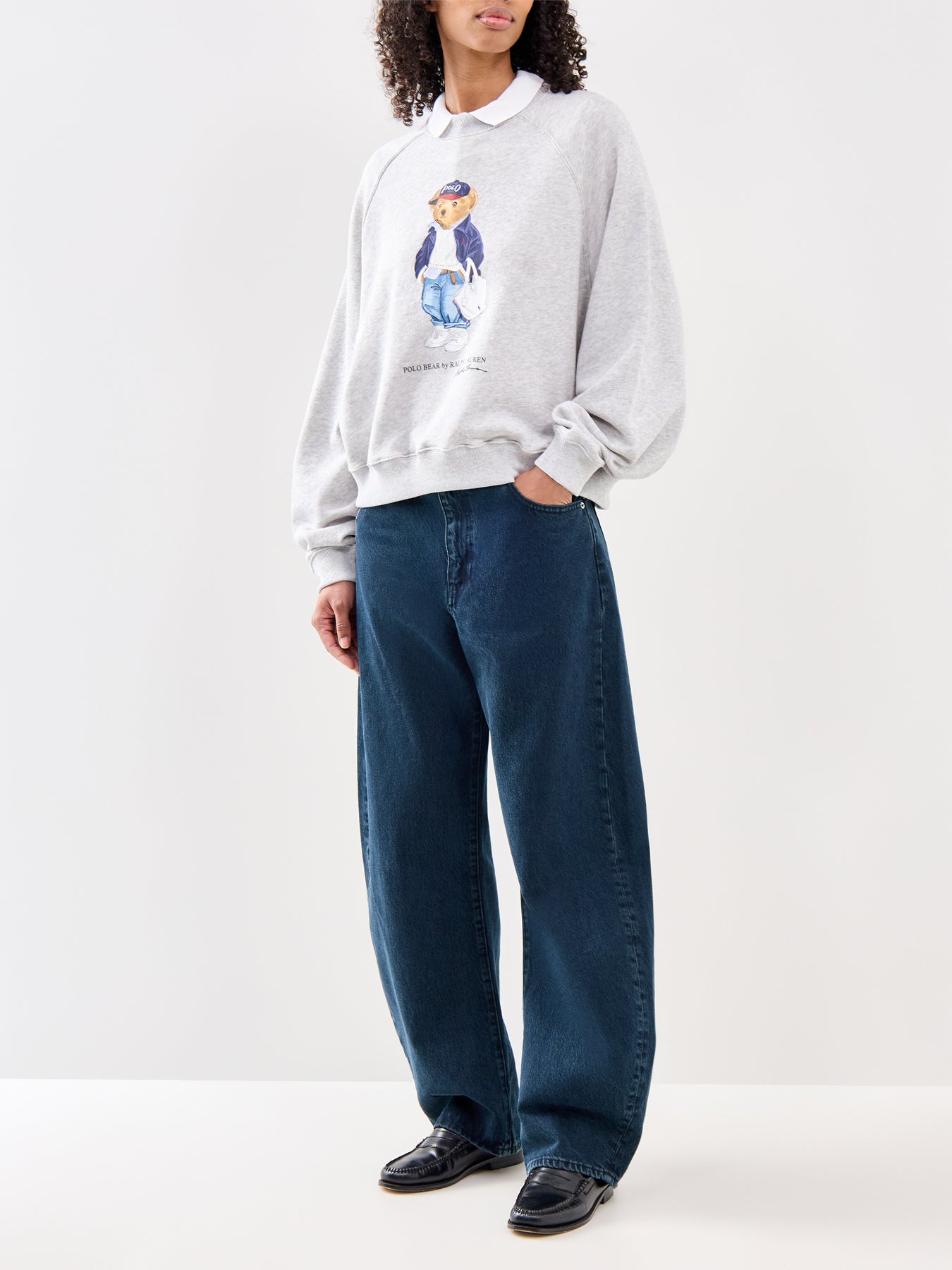 Polo Bear Sweatshirt Grey