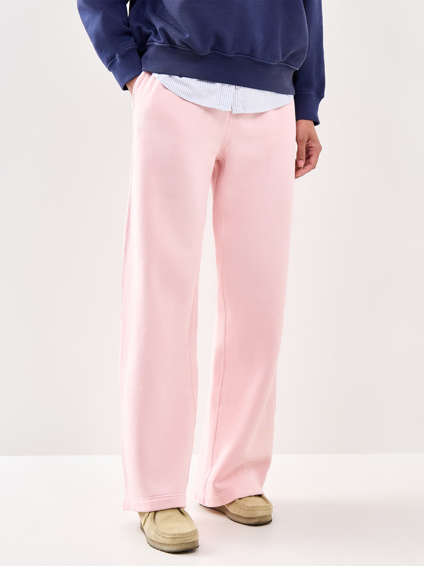 Wide Leg Sweatpants Pink