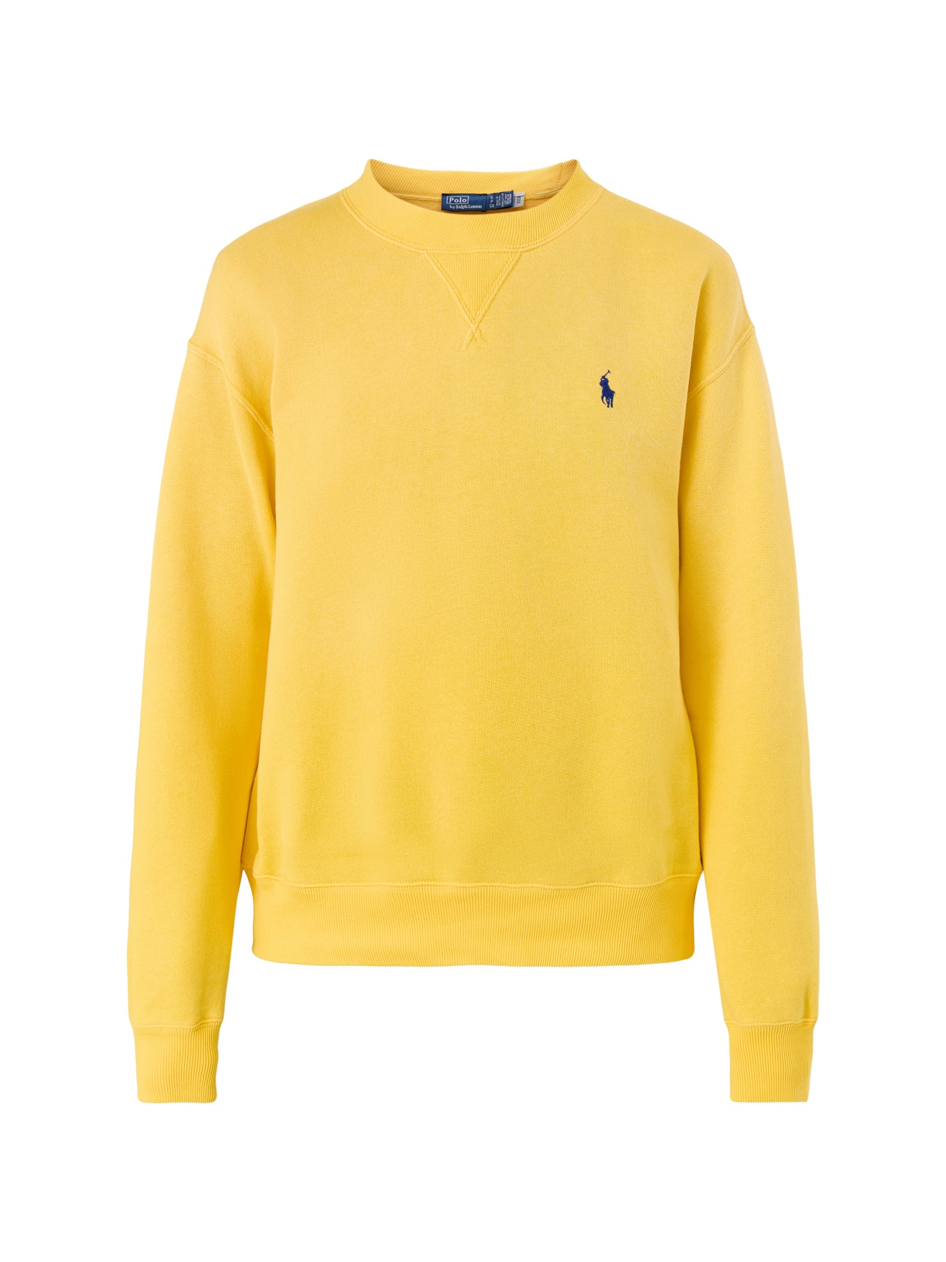 Knit Sweatshirt Yellow