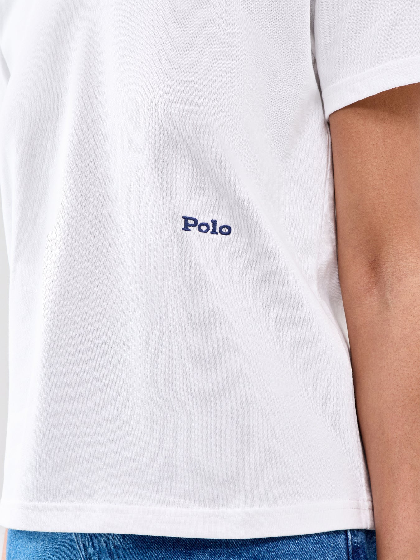 Cotton Short Sleeve T-Shirt White