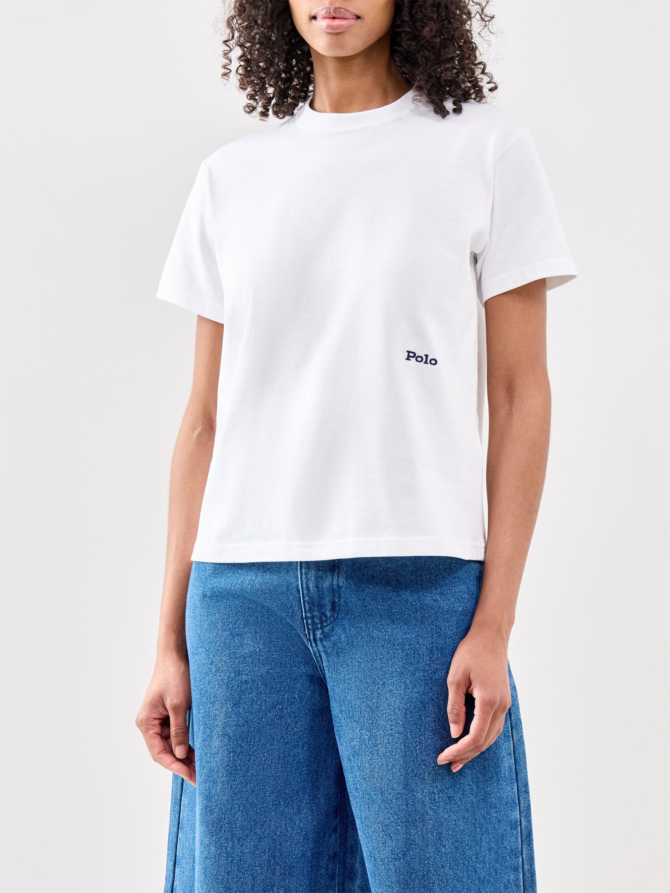 Cotton Short Sleeve T-Shirt White