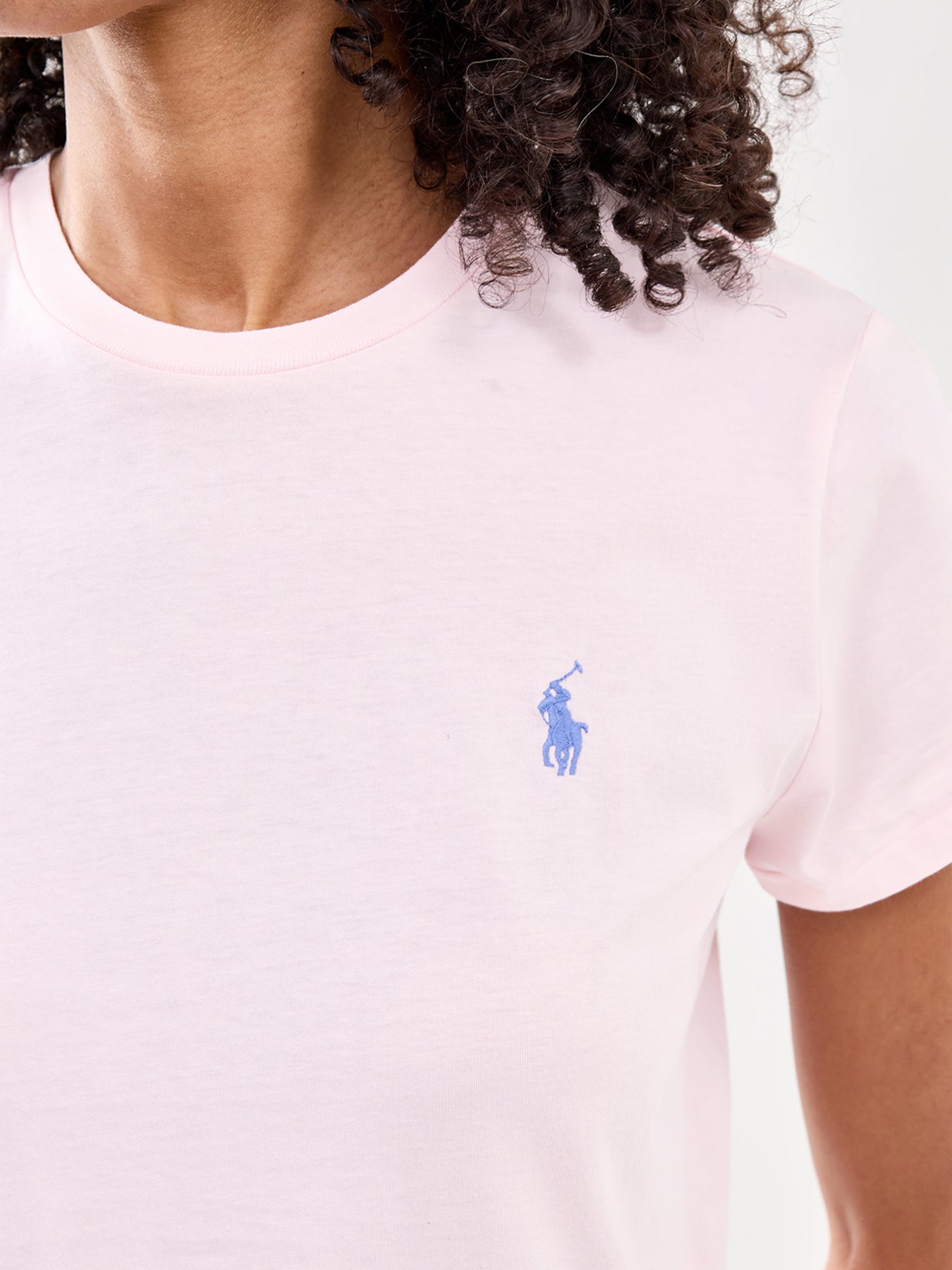 Cotton Short Sleeve T-Shirt Pink