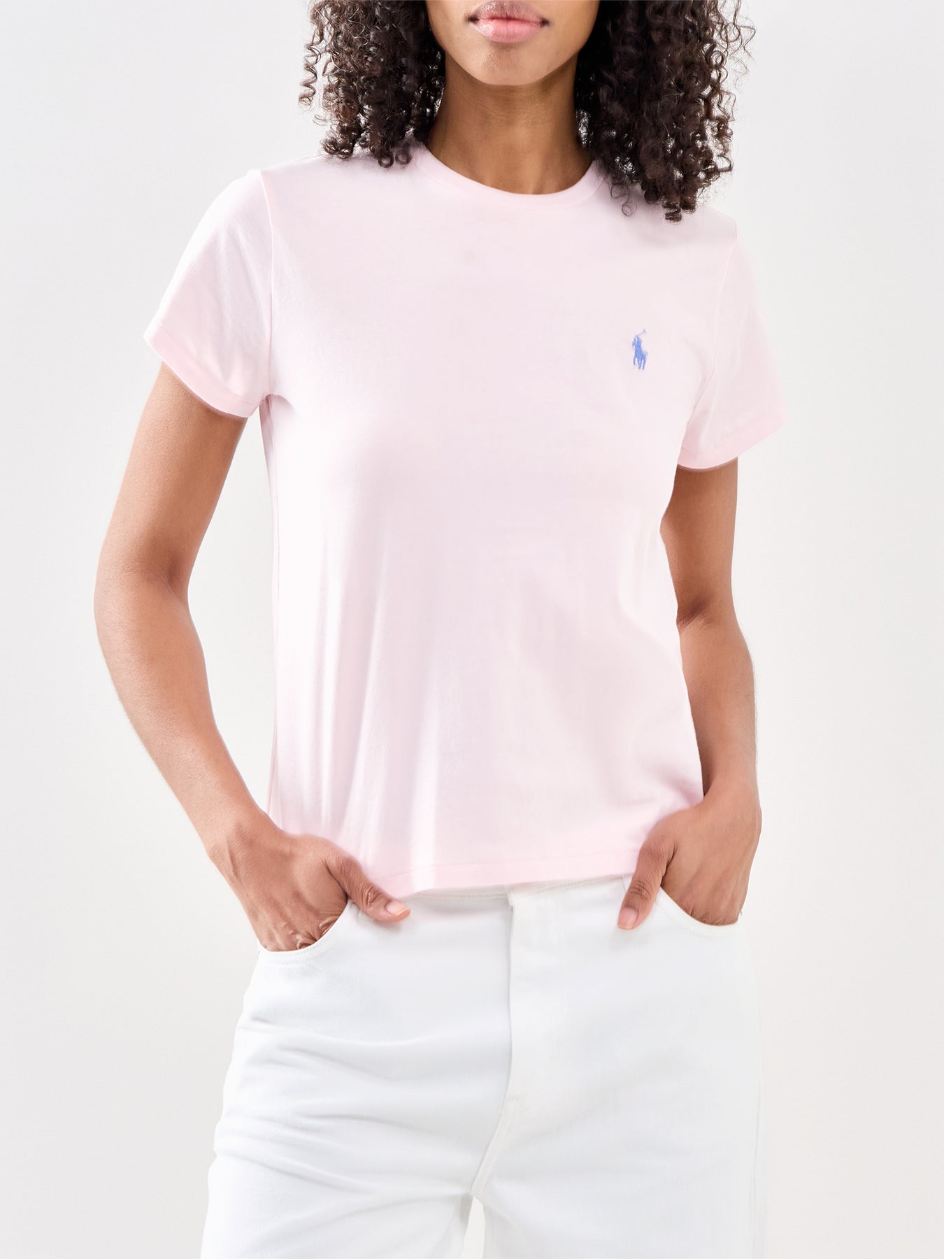 Cotton Short Sleeve T-Shirt Pink
