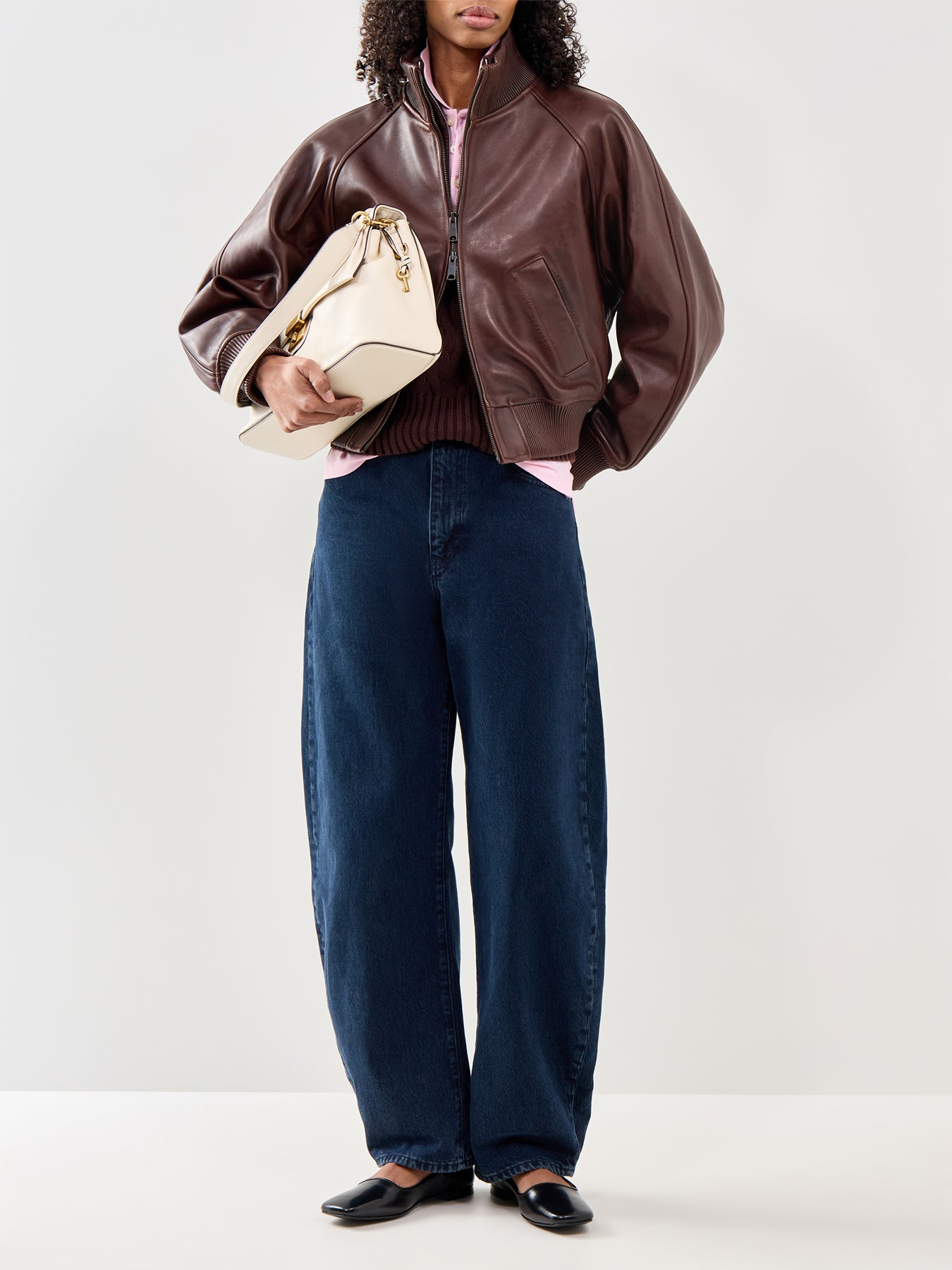 Leather Jacket Brown