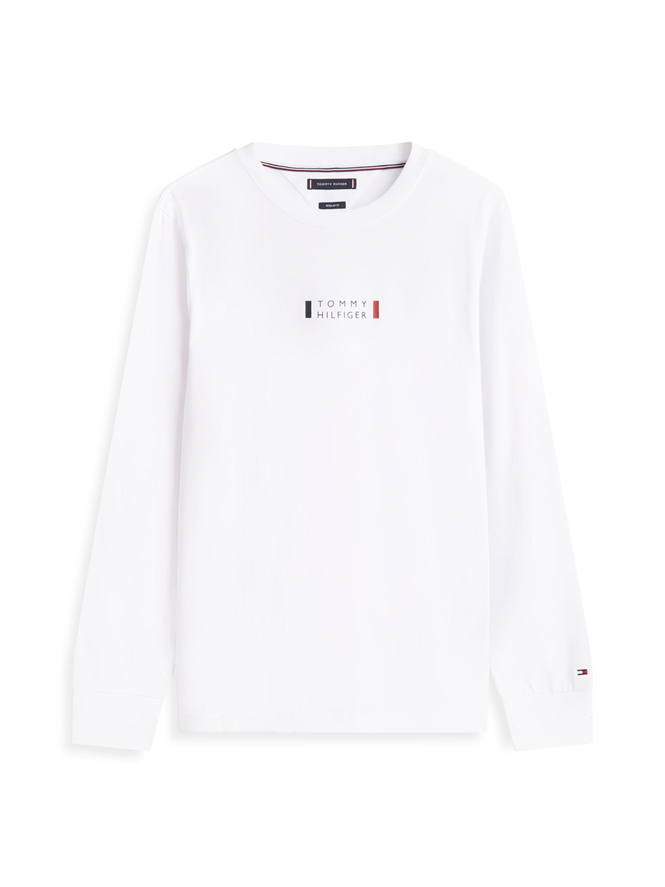 Long Sleeve Logo T-Shirt White