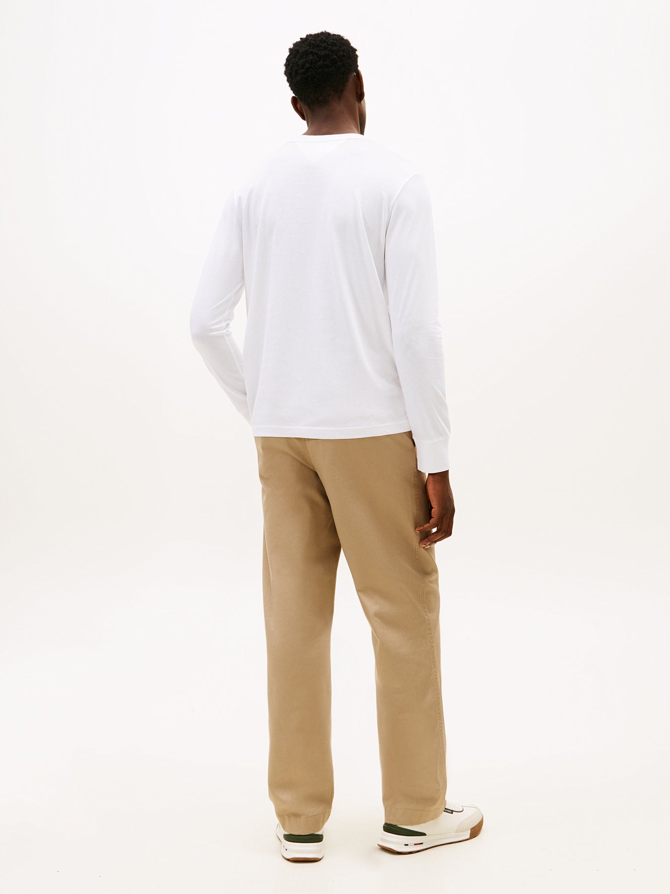 Long Sleeve Logo T-Shirt White
