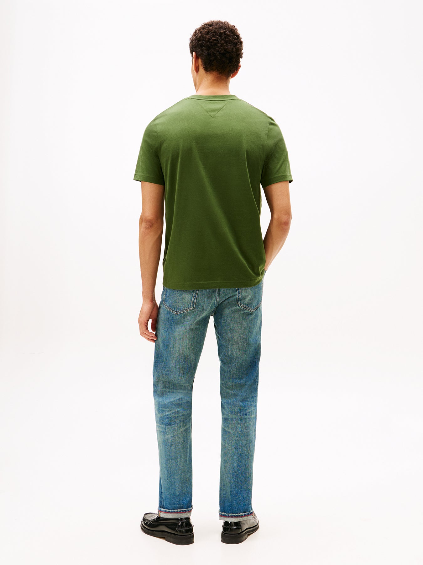 Graphic Crew Neck T-Shirt Green