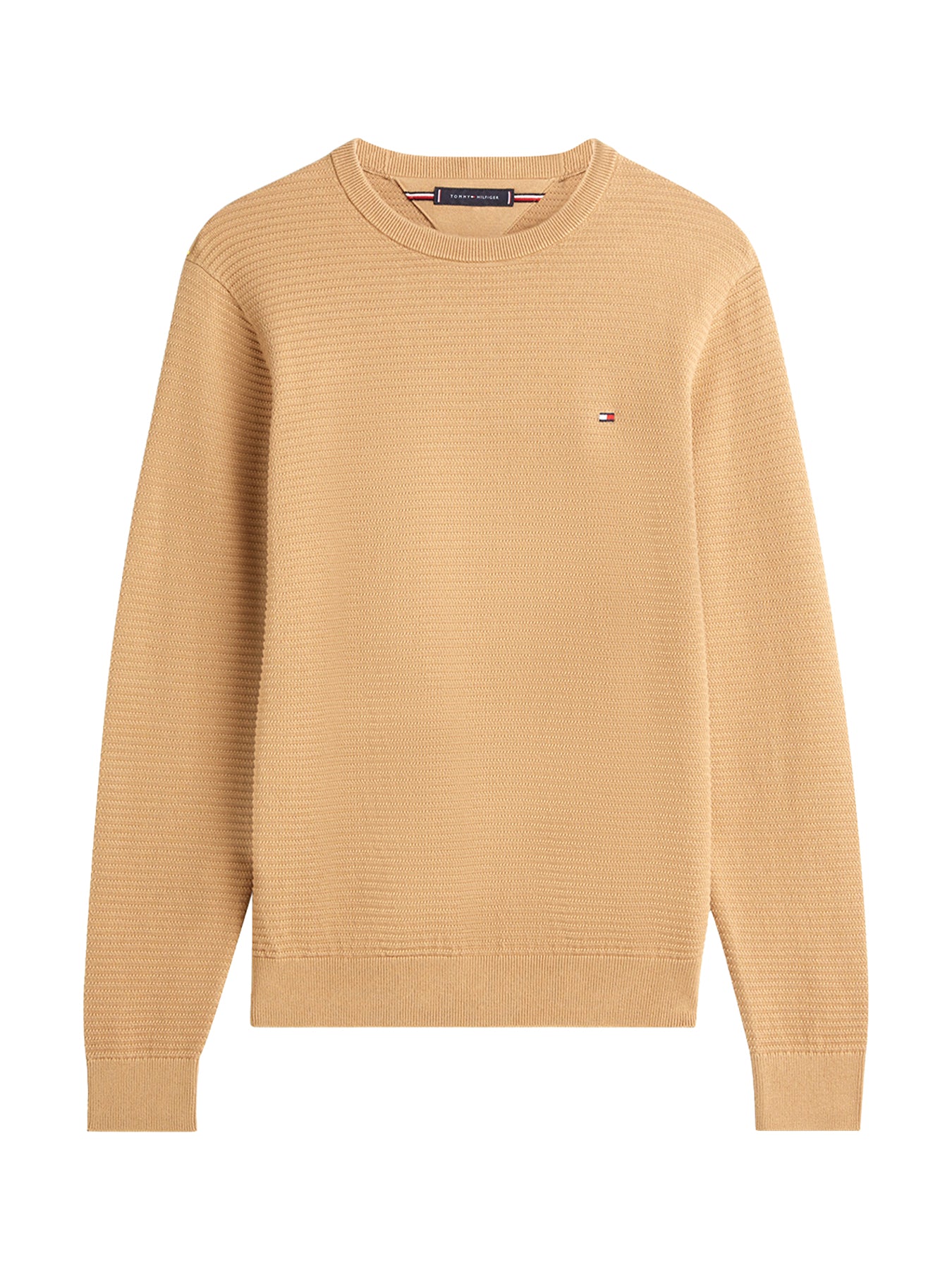 Textured Knit Jumper Neutral