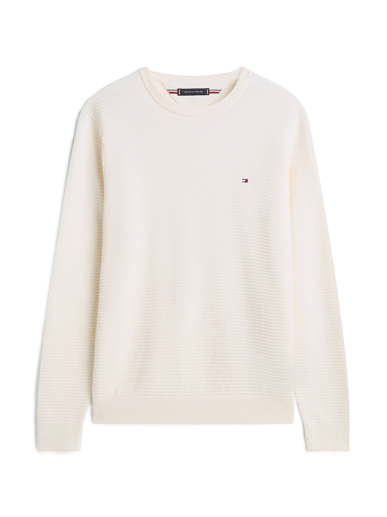 Textured Knit Jumper Cream