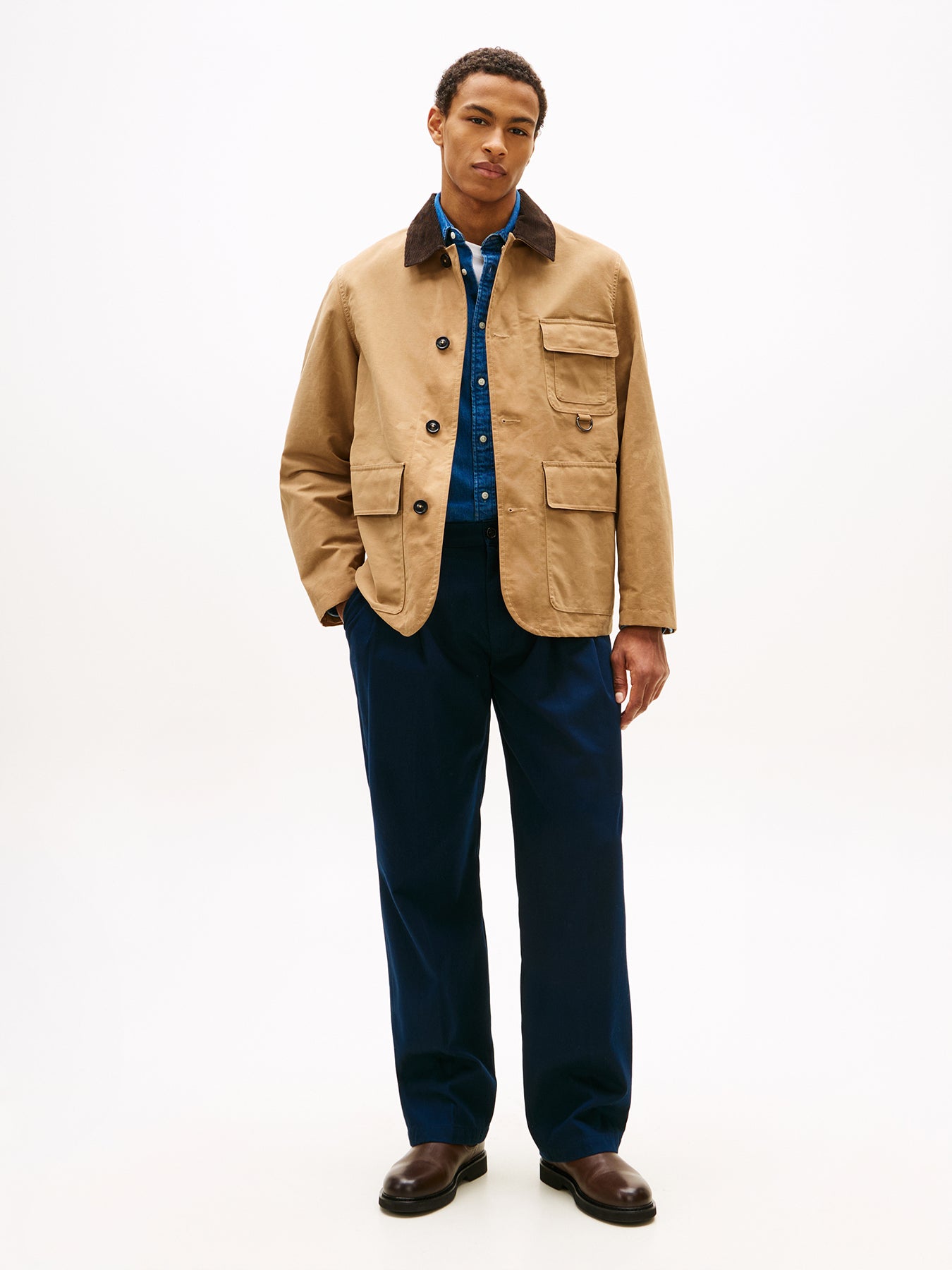 Waxed Barn Jacket Neutral