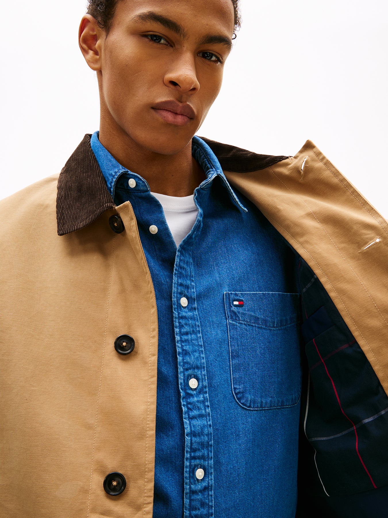 Waxed Barn Jacket Neutral