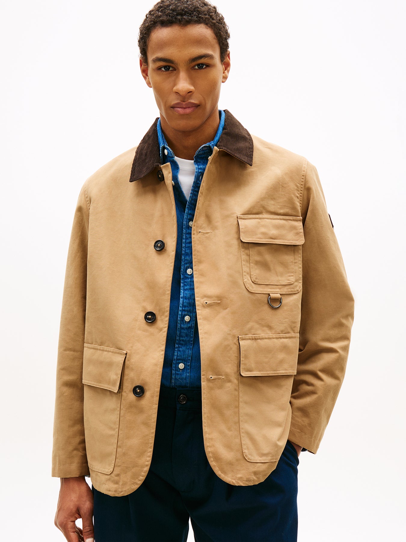 Waxed Barn Jacket Neutral