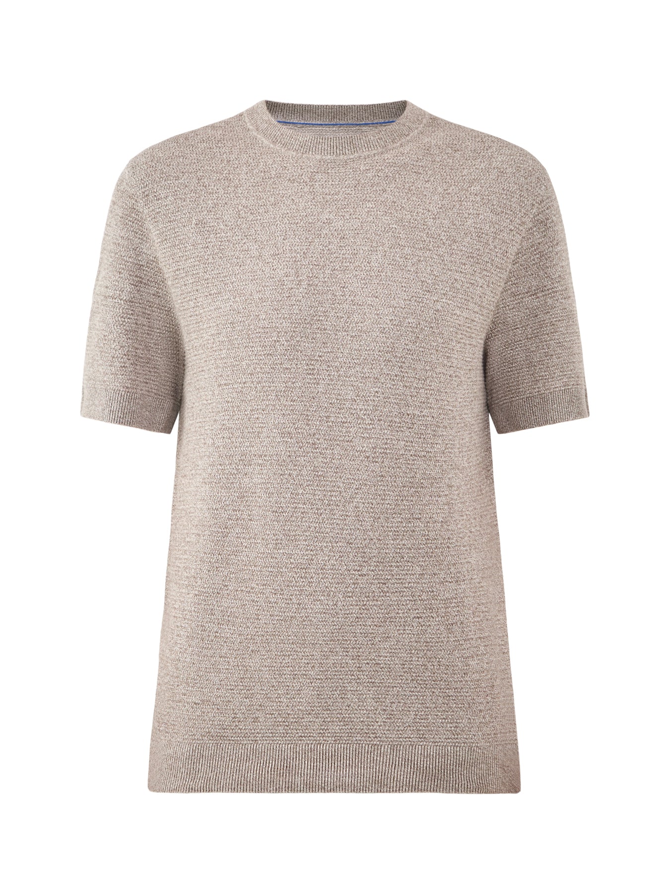 Bluriley Knit Crew Neck Jumper Beige
