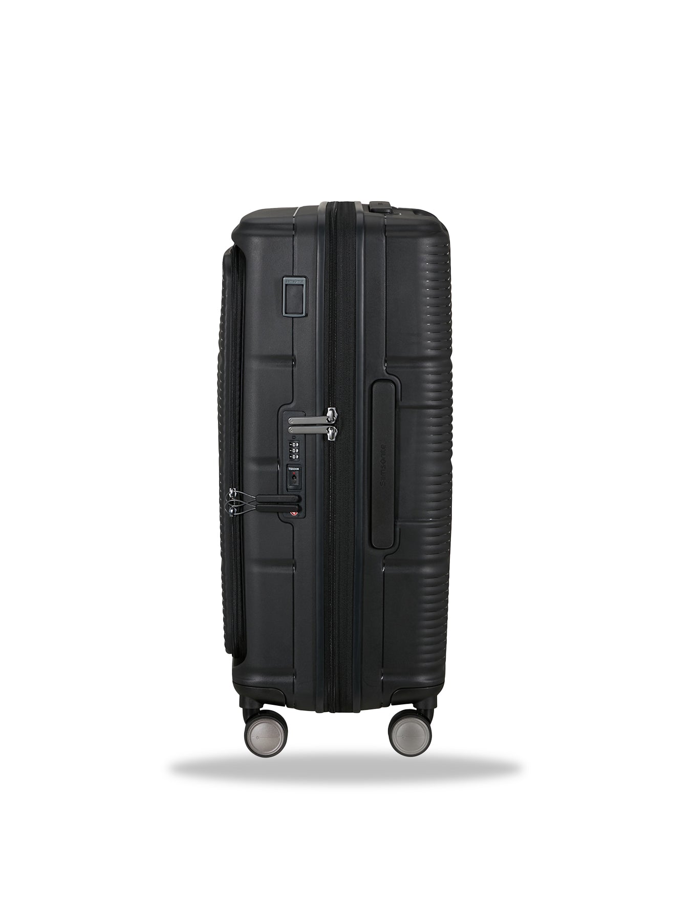 Paralux Expandable Medium Suitcase Black 67cm