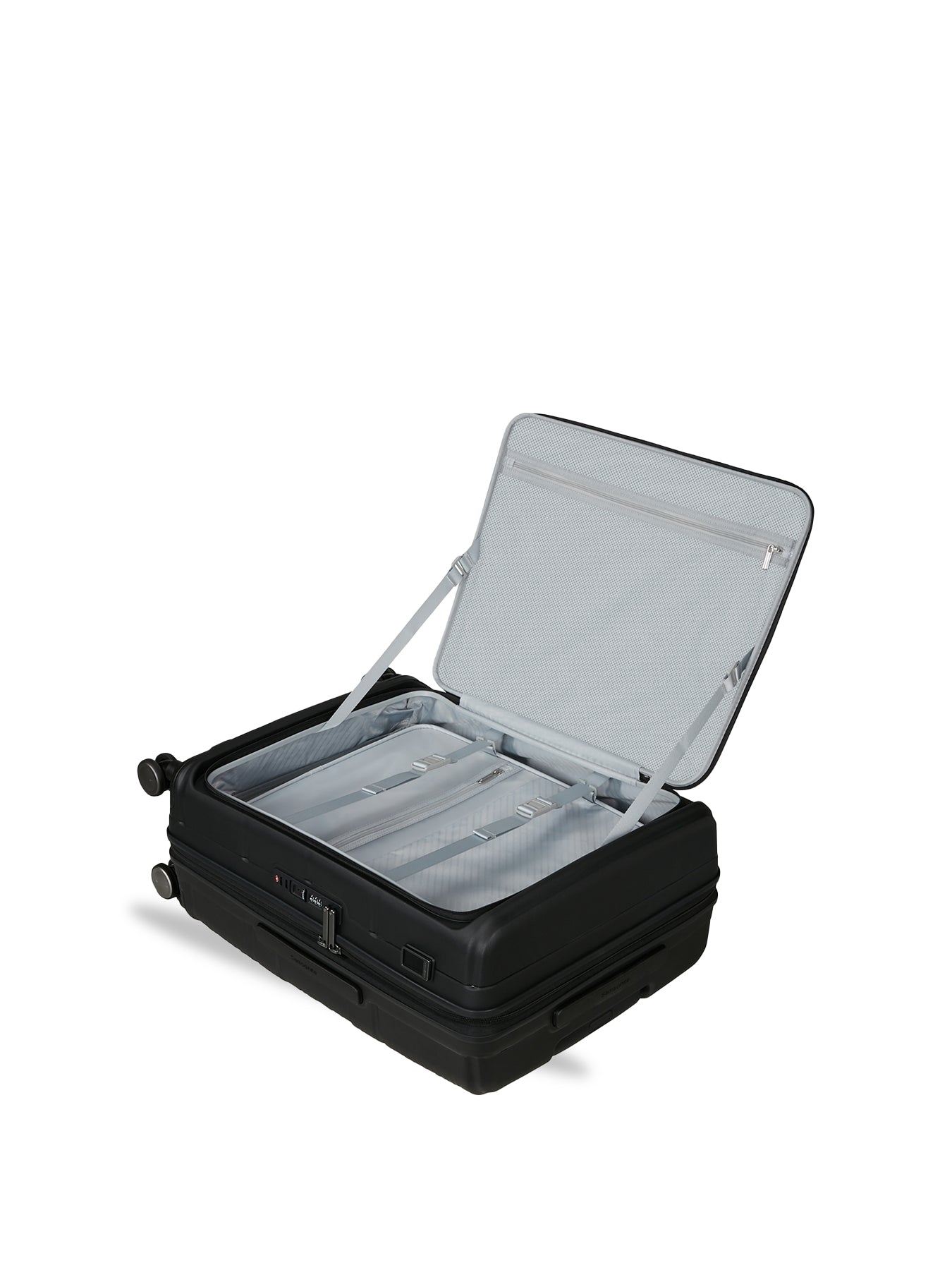 Paralux Expandable Medium Suitcase Black 67cm