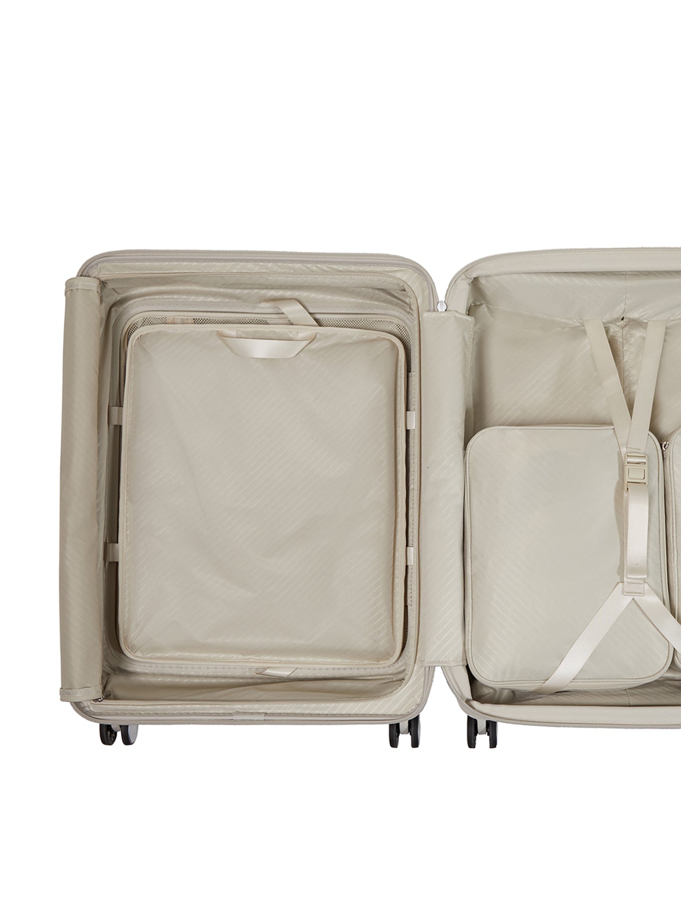 Paralux Expandable Medium Spinner Suitcase 67cm Stone Grey