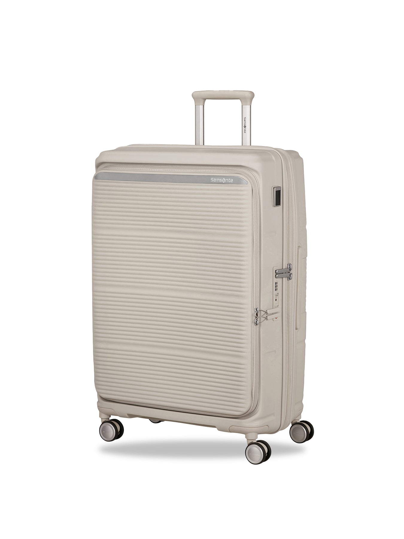 Paralux Expandable Large Spinner Suitcase 75cm Stone Grey