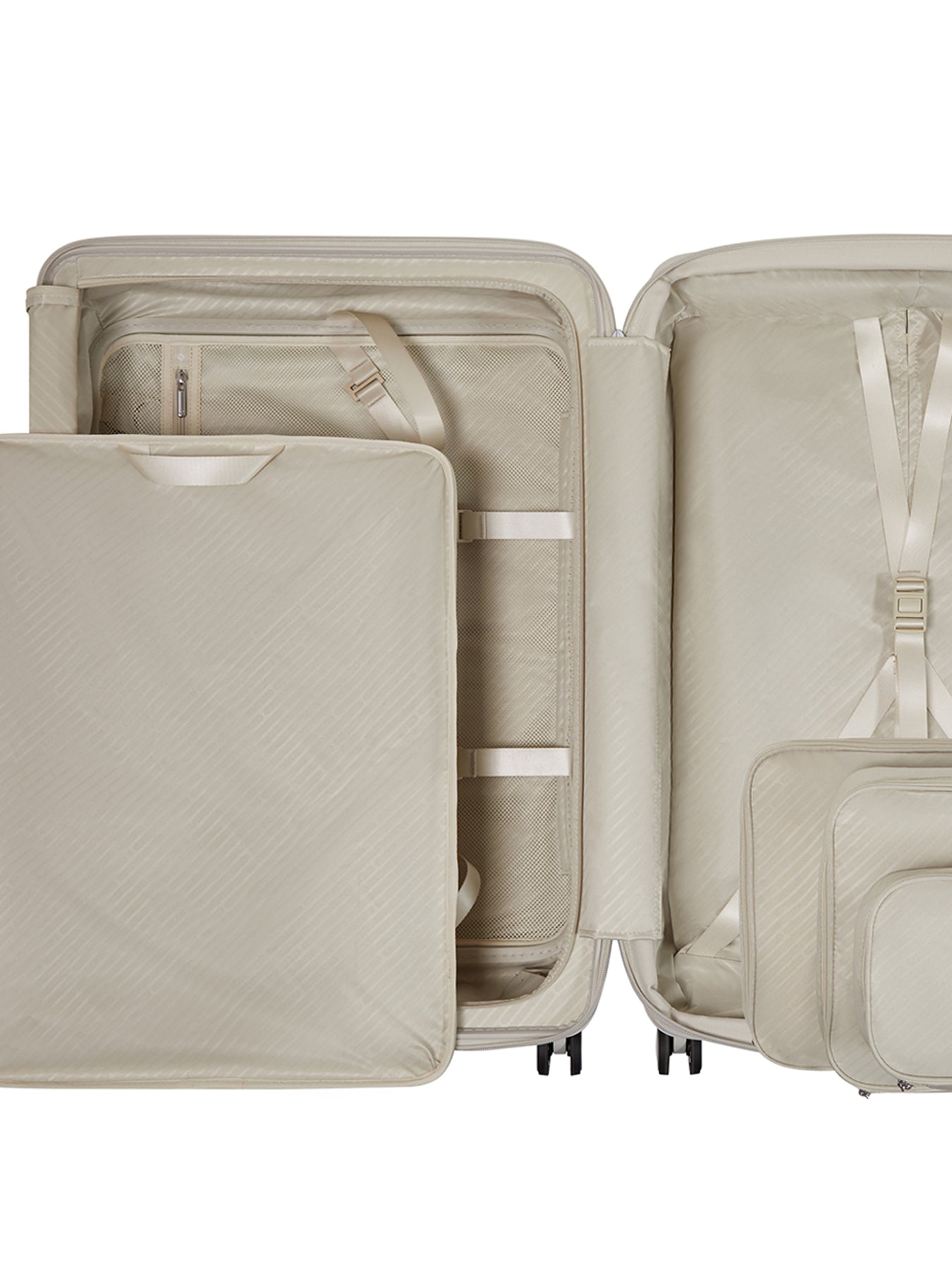 Paralux Expandable Large Spinner Suitcase 75cm Stone Grey