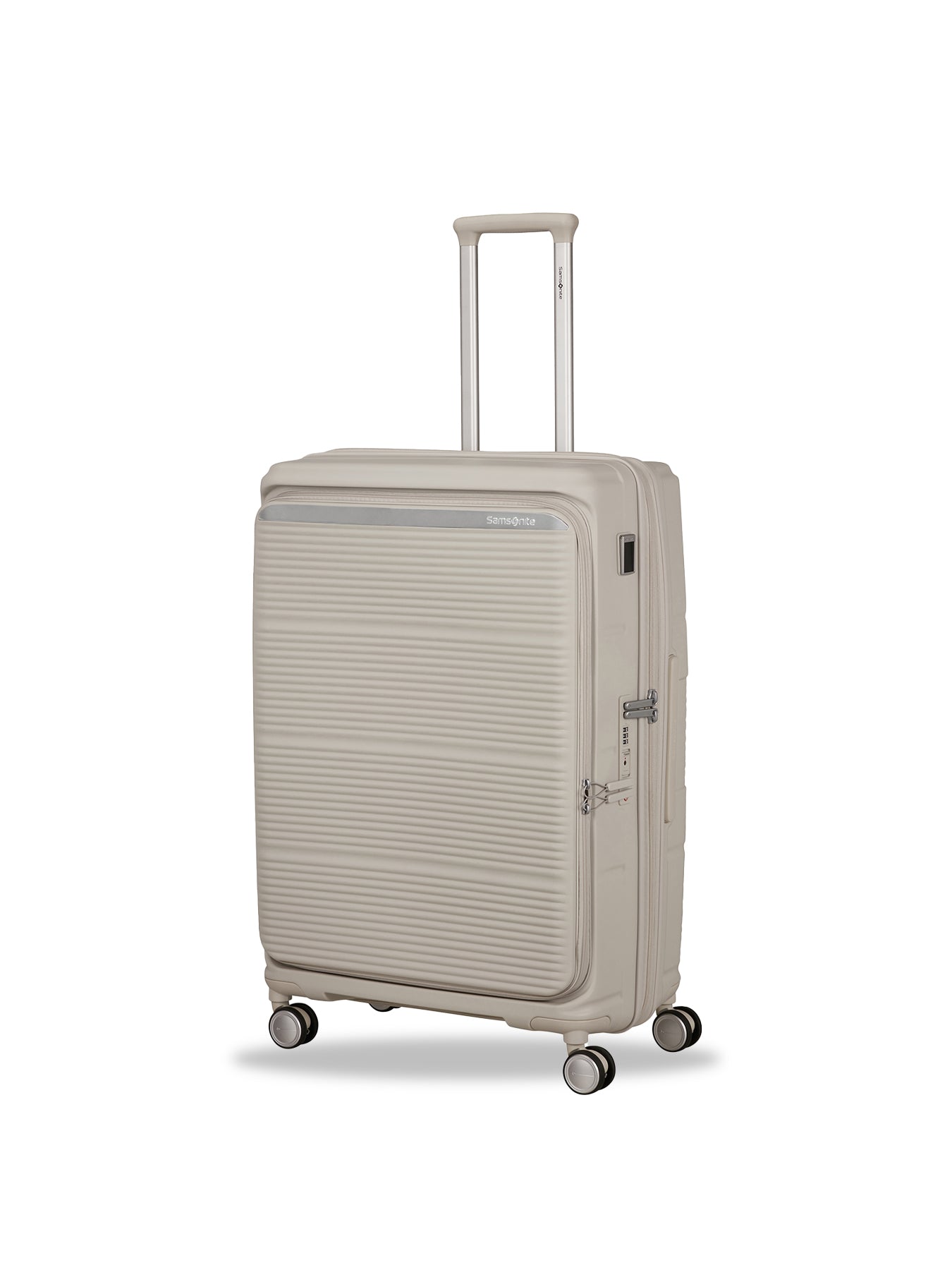 Paralux Expandable Large Spinner Suitcase 75cm Stone Grey