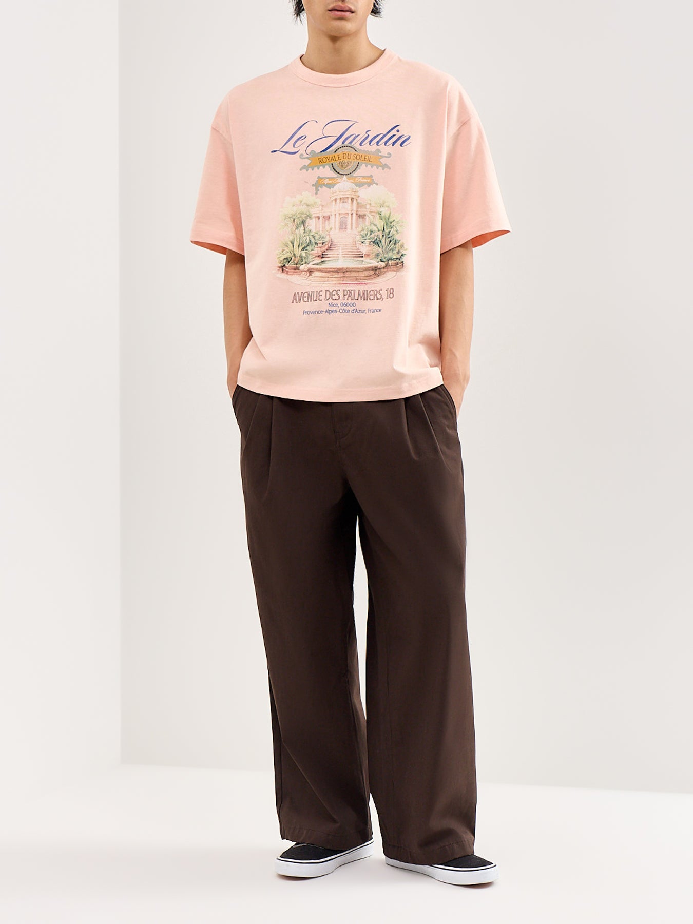 Menton Photo T-Shirt Pink