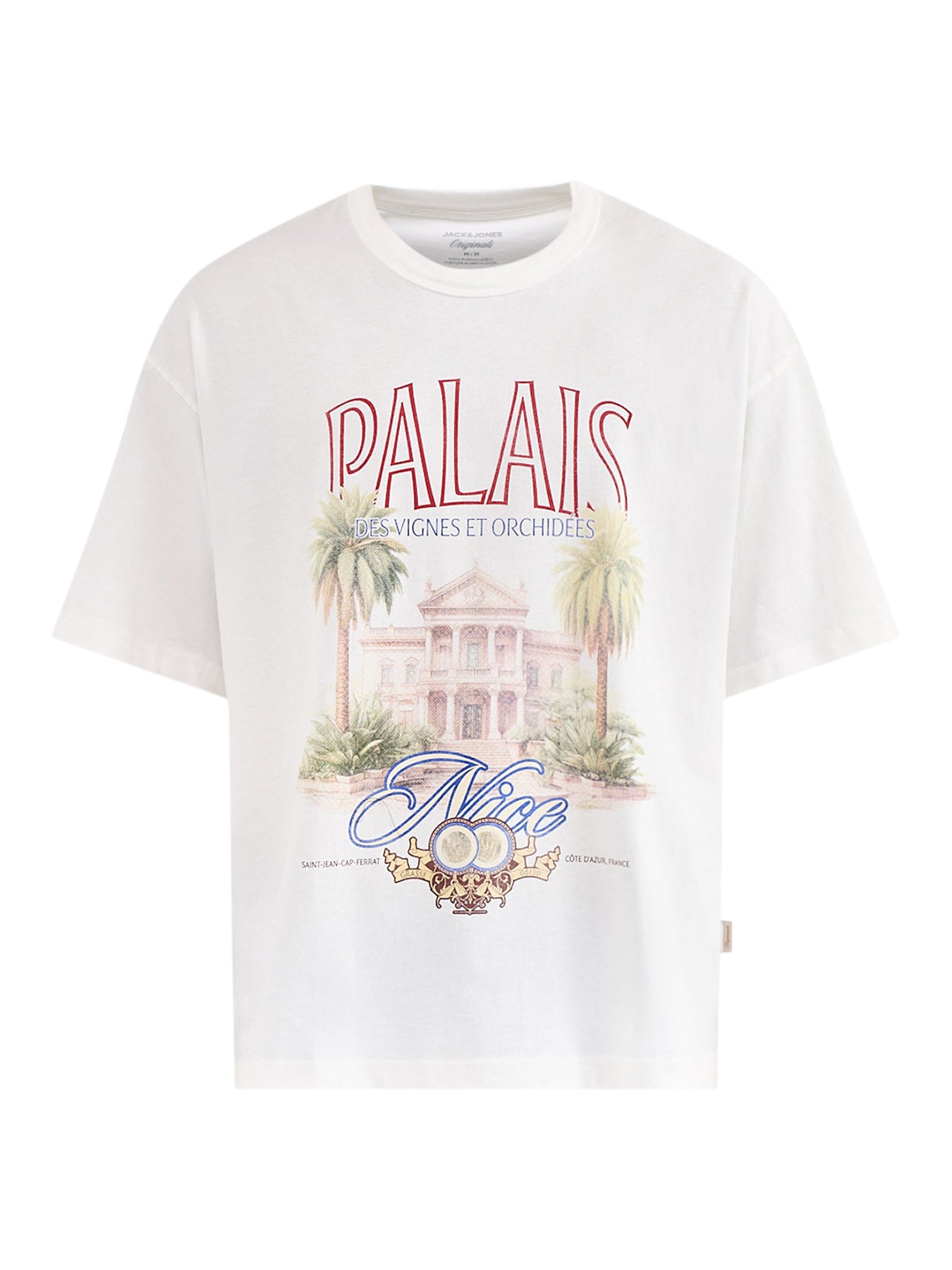 Menton Photo T-Shirt White