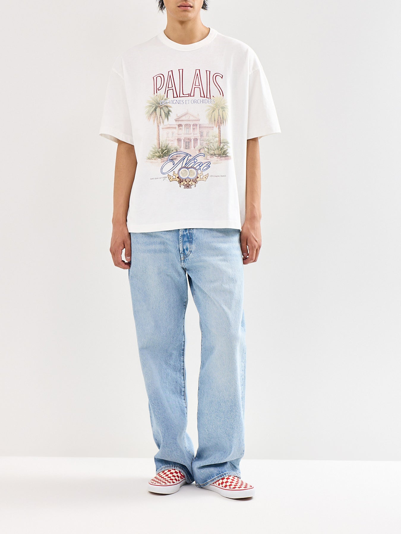 Menton Photo T-Shirt White