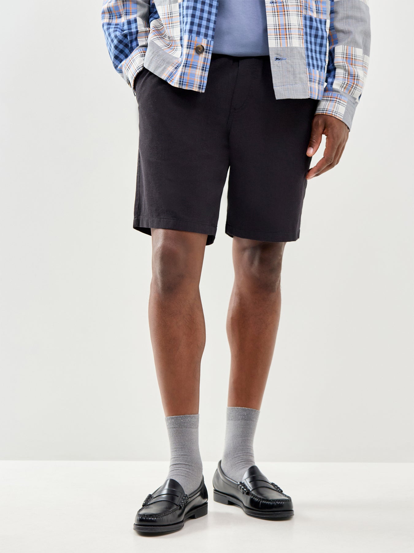 Jpstjaiden Waffle Resort Shorts Black